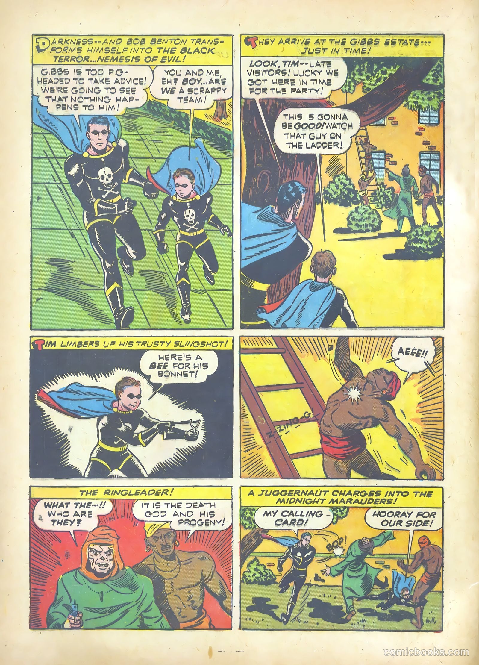 Exciting Comics #15 (1940) — page 4 of 68