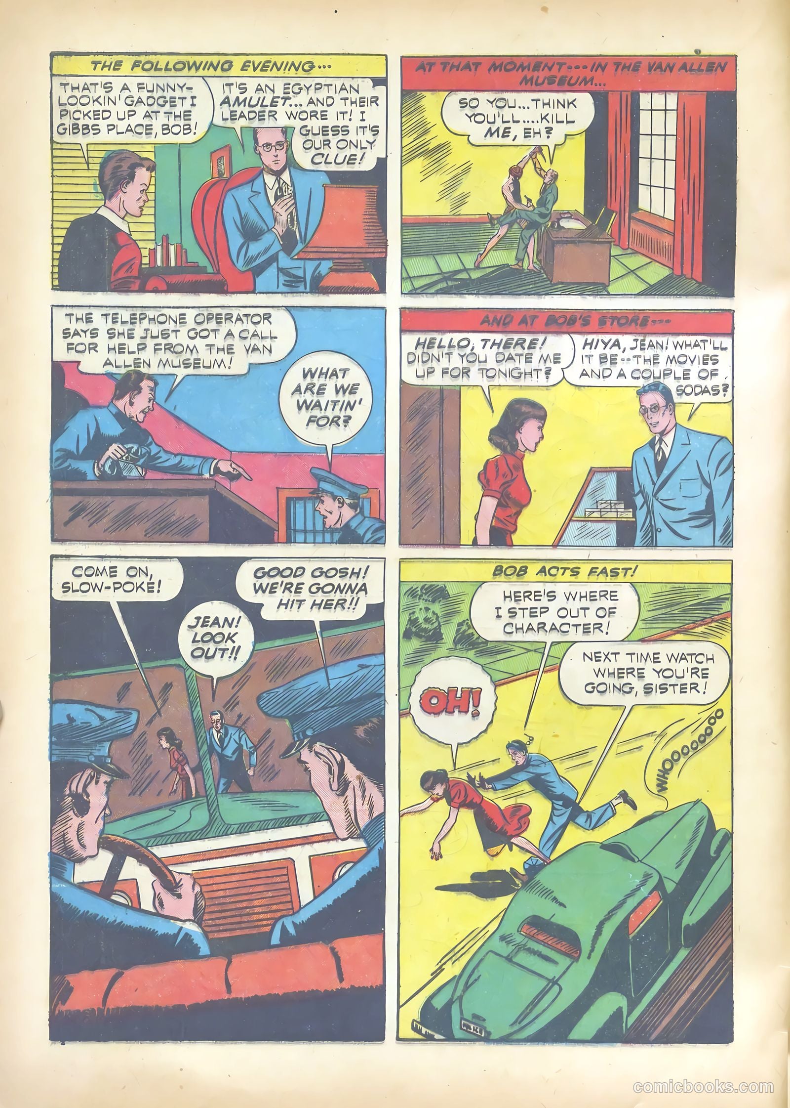 Exciting Comics #15 (1940) — page 6 of 68