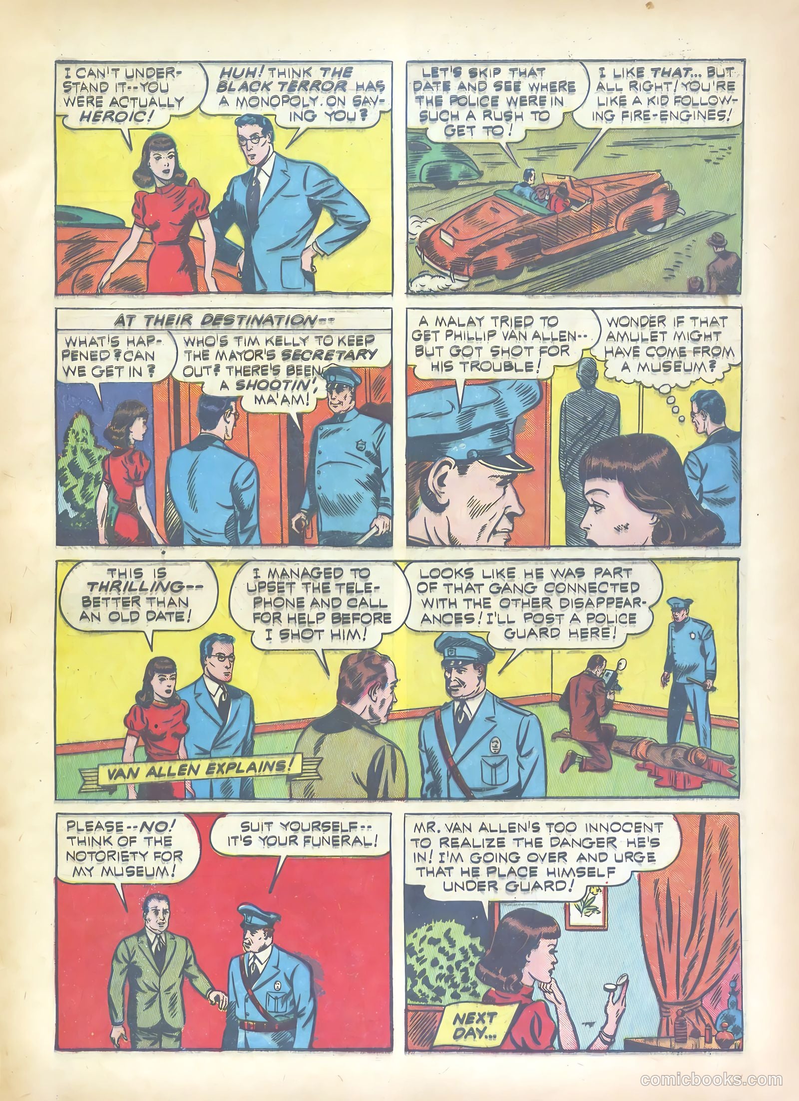 Exciting Comics #15 (1940) — page 7 of 68