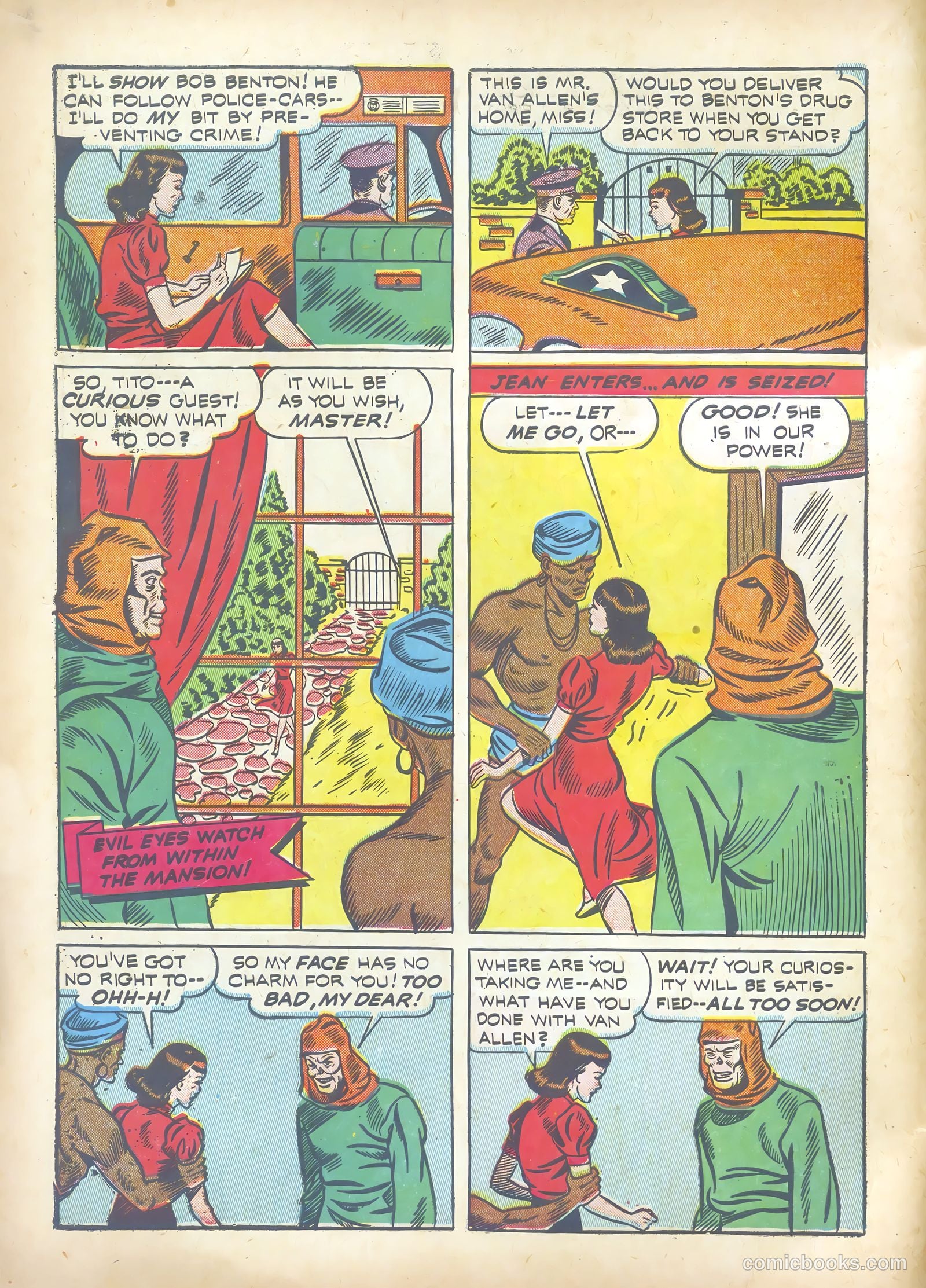 Exciting Comics #15 (1940) — page 8 of 68