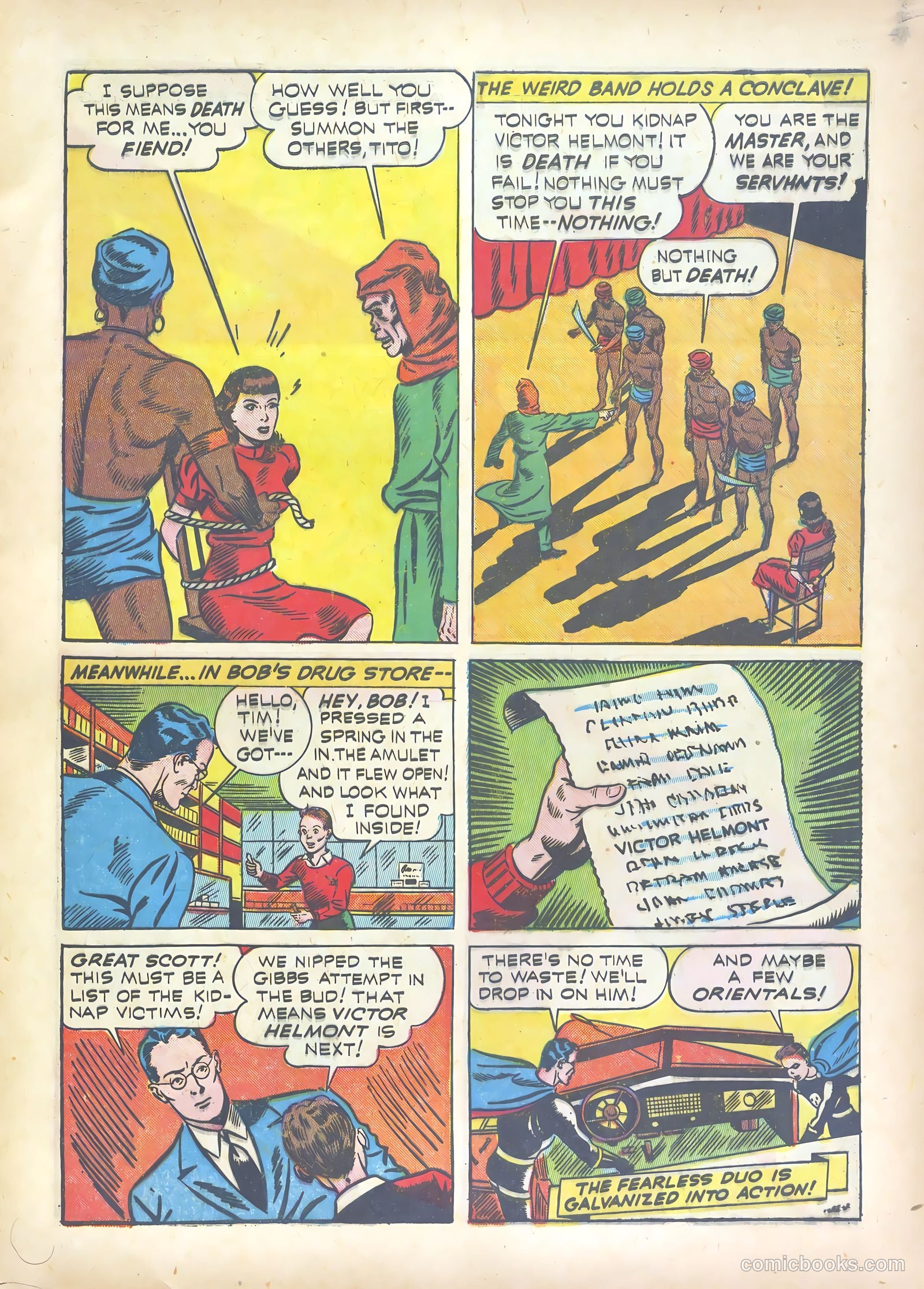 Exciting Comics #15 (1940) — page 9 of 68