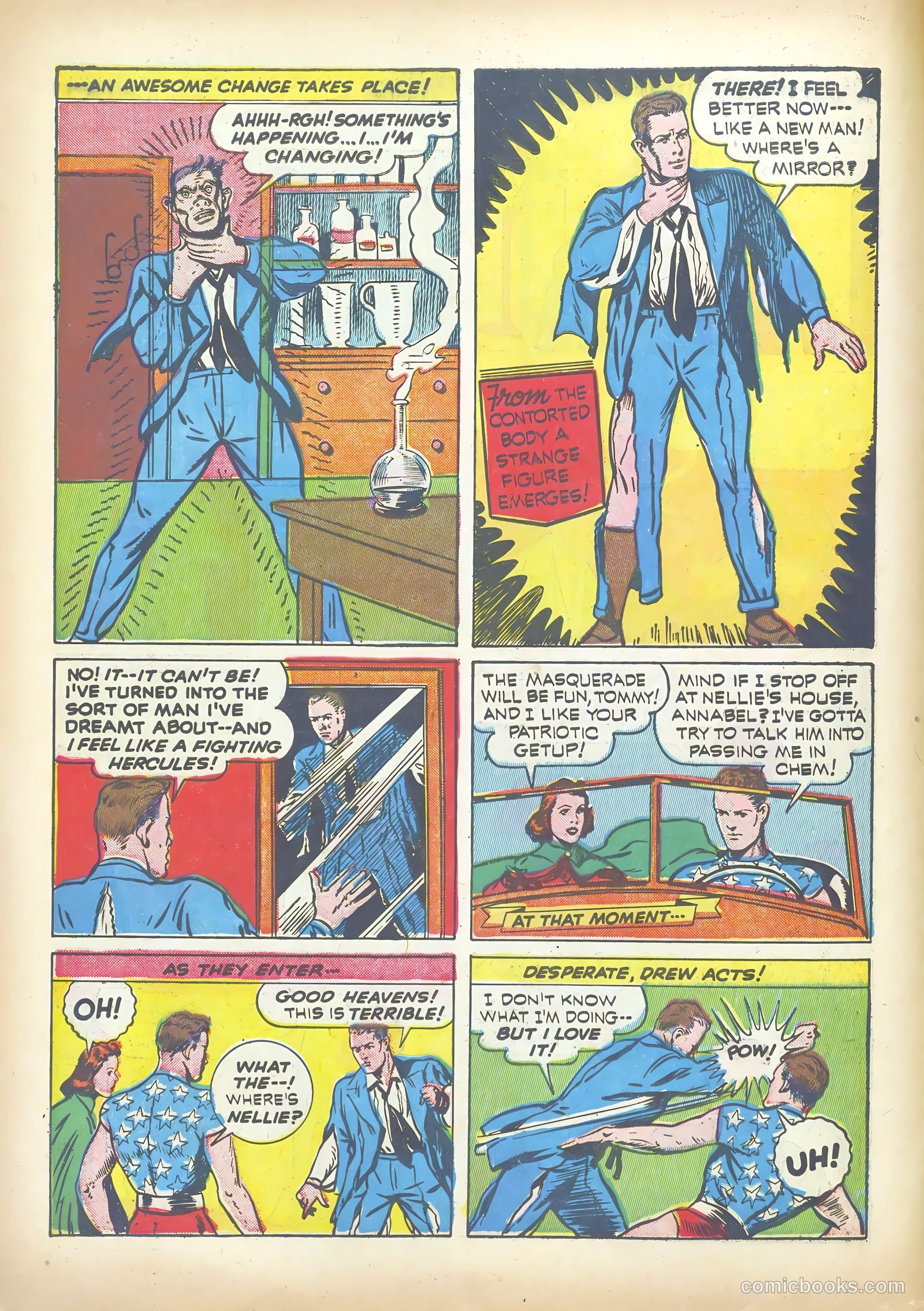 Exciting Comics #15 (1940) — page 18 of 68