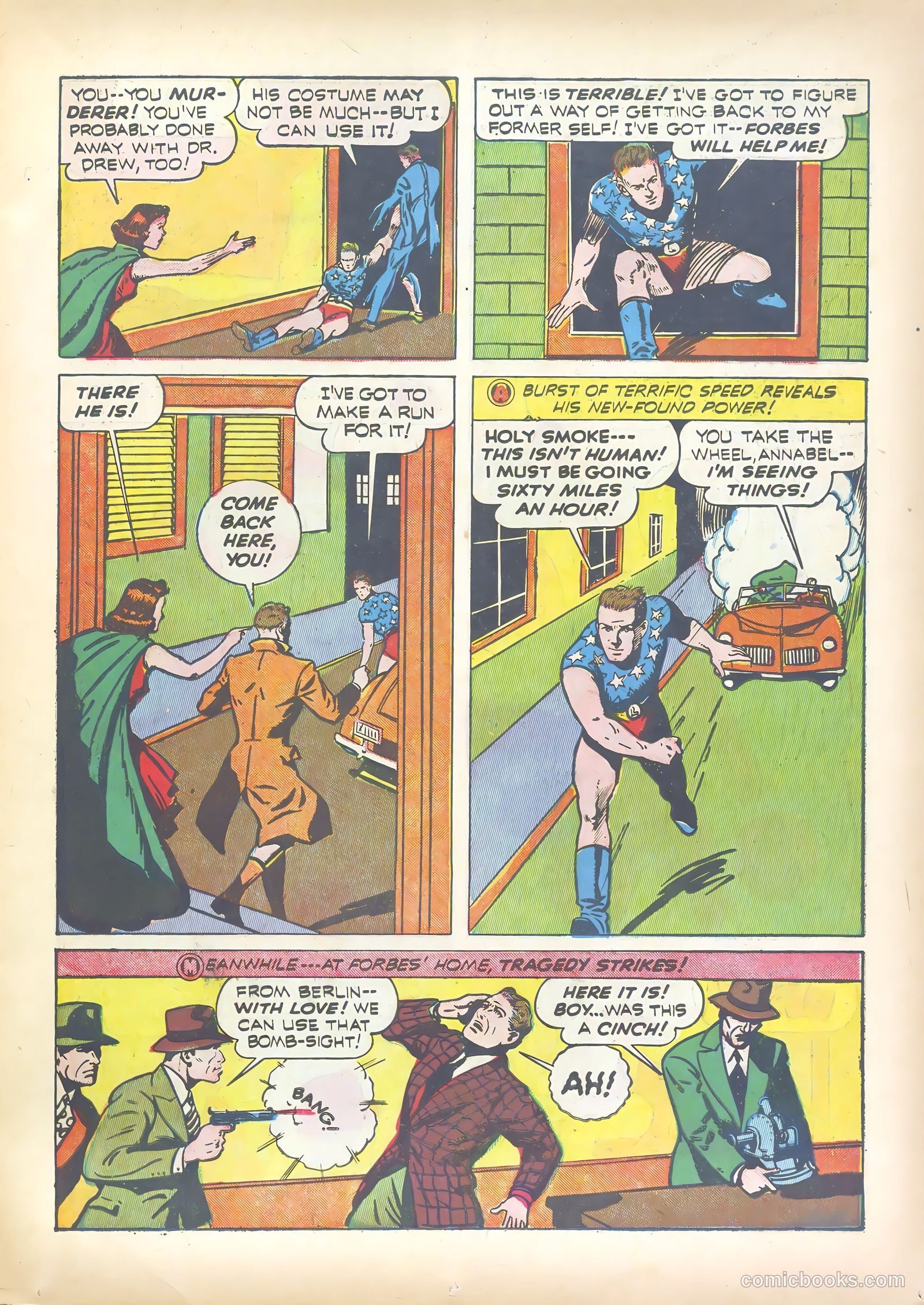 Exciting Comics #15 (1940) — page 19 of 68