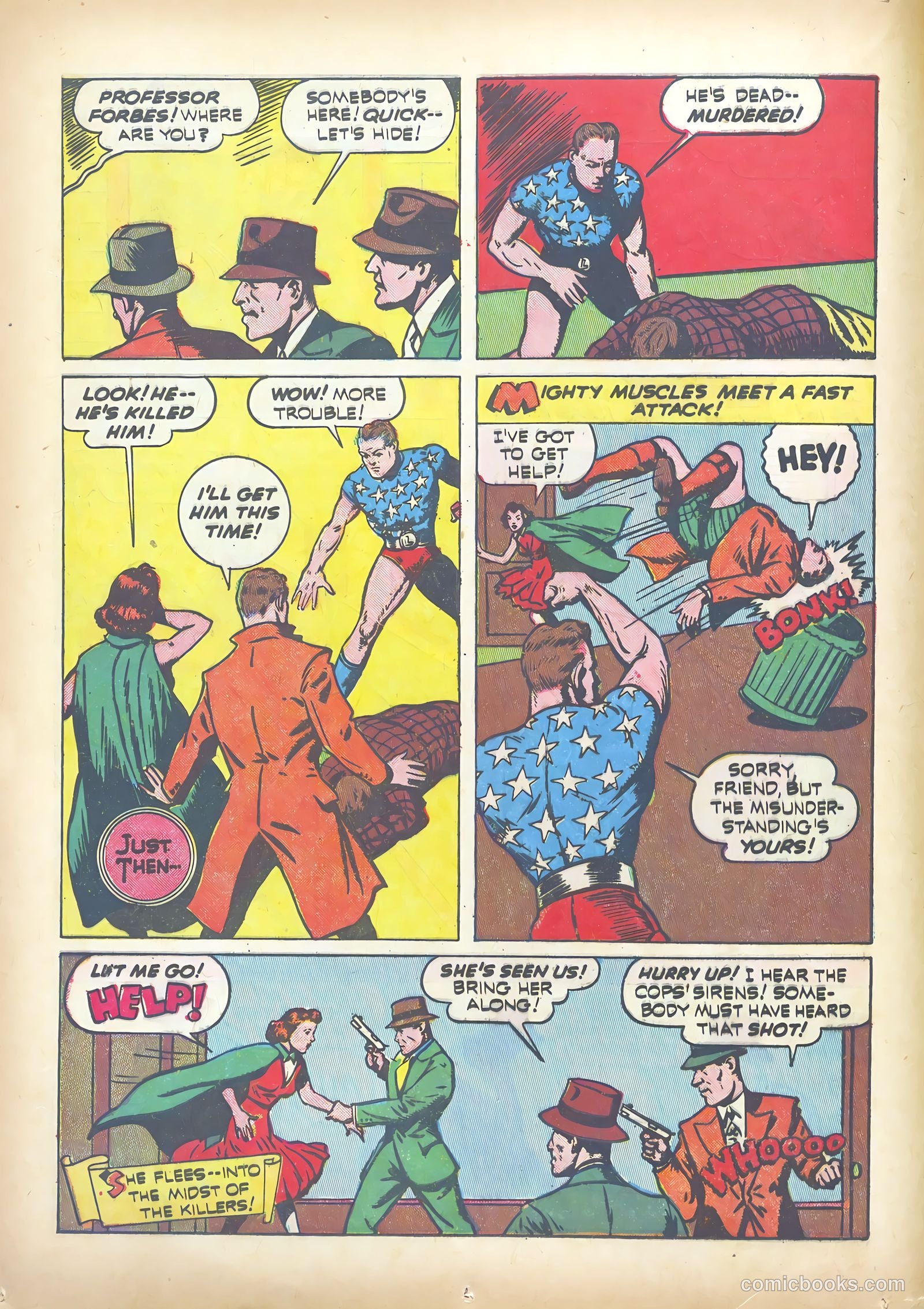 Exciting Comics #15 (1940) — page 20 of 68