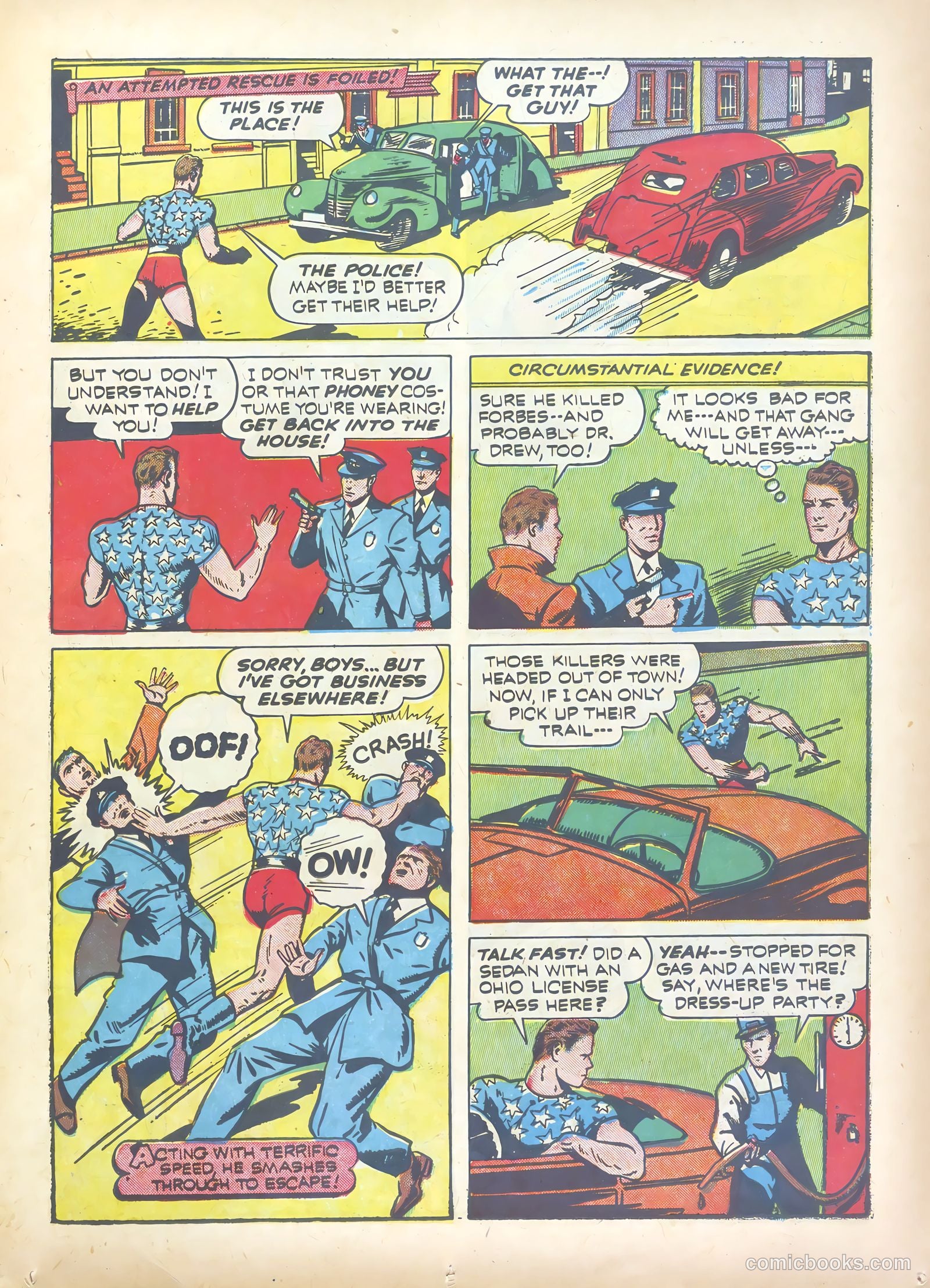 Exciting Comics #15 (1940) — page 21 of 68