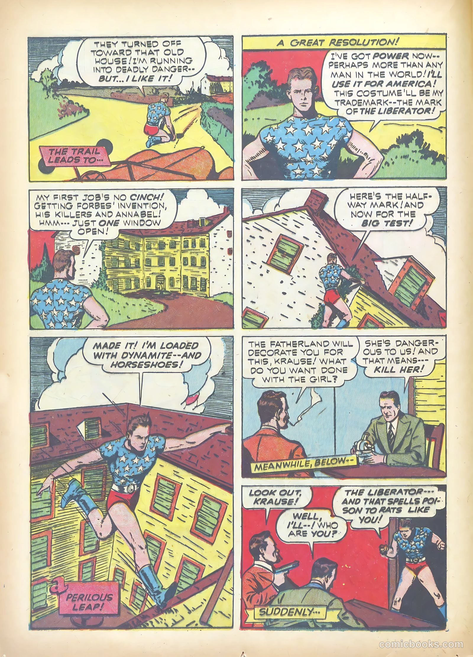 Exciting Comics #15 (1940) — page 22 of 68