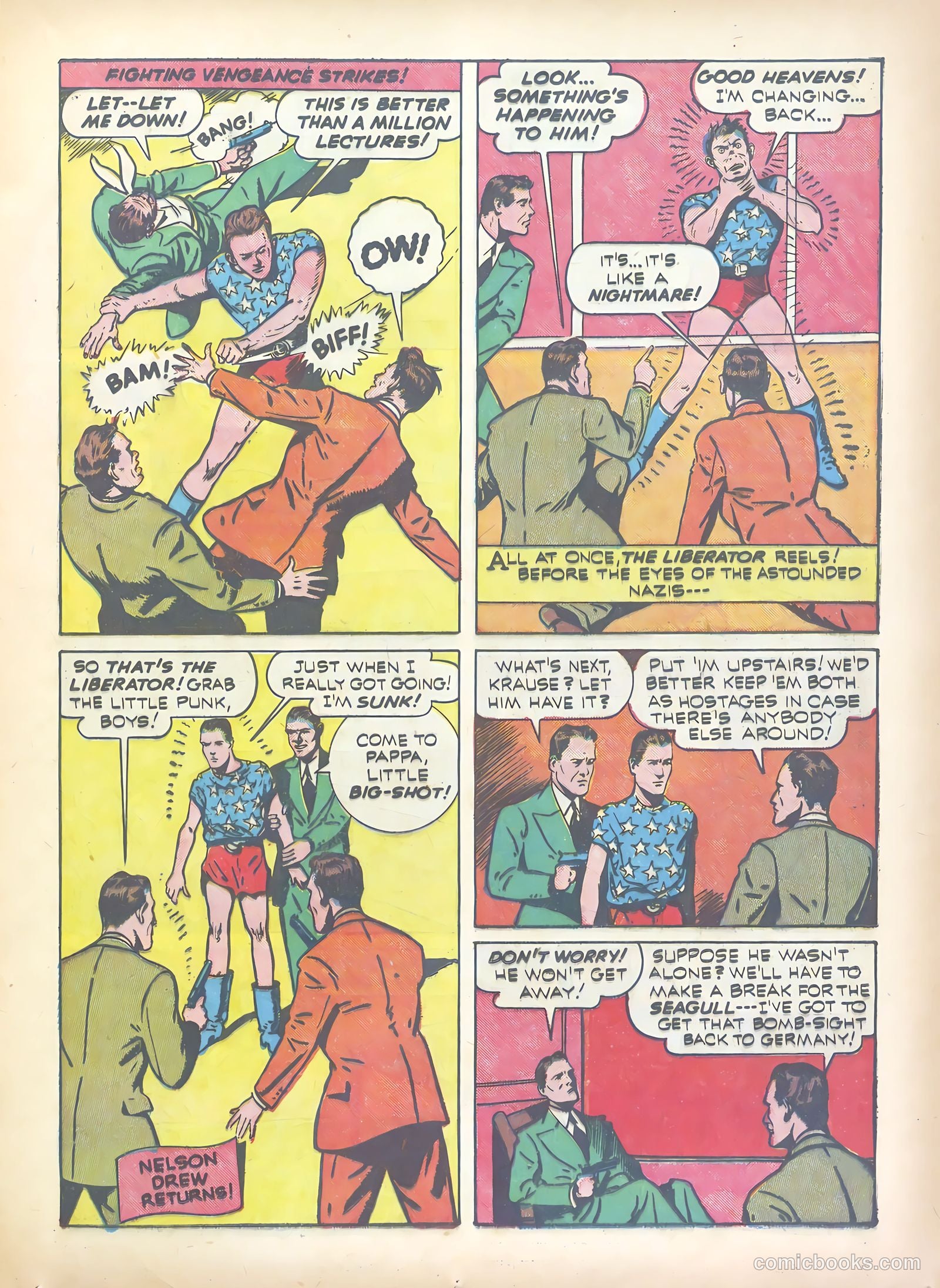Exciting Comics #15 (1940) — page 23 of 68