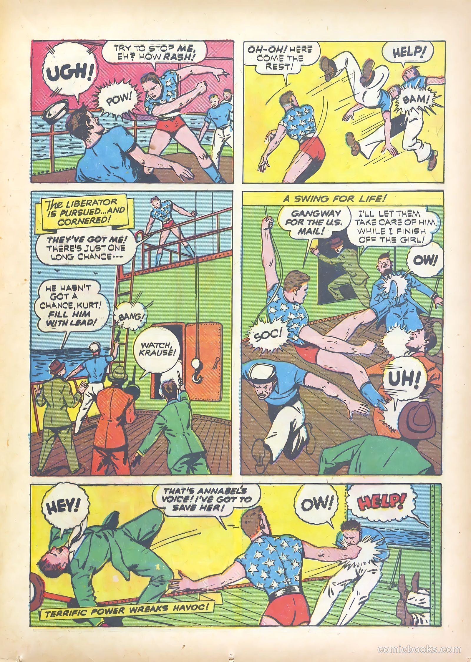 Exciting Comics #15 (1940) — page 25 of 68