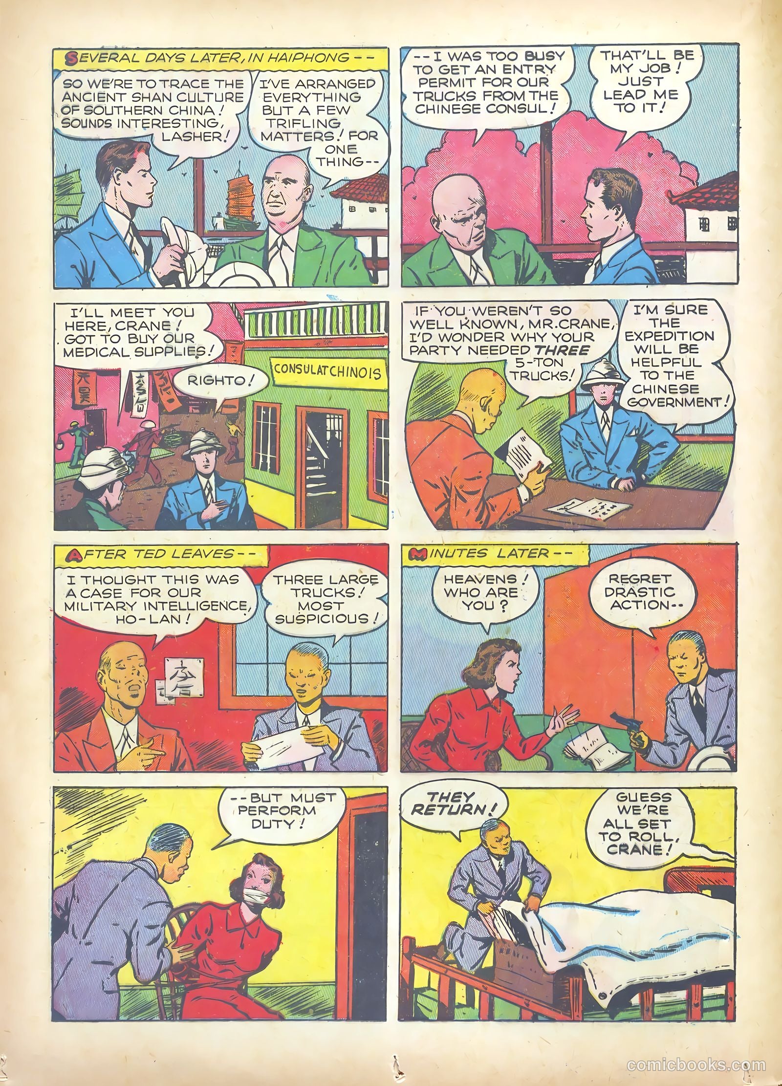 Exciting Comics #15 (1940) — page 28 of 68