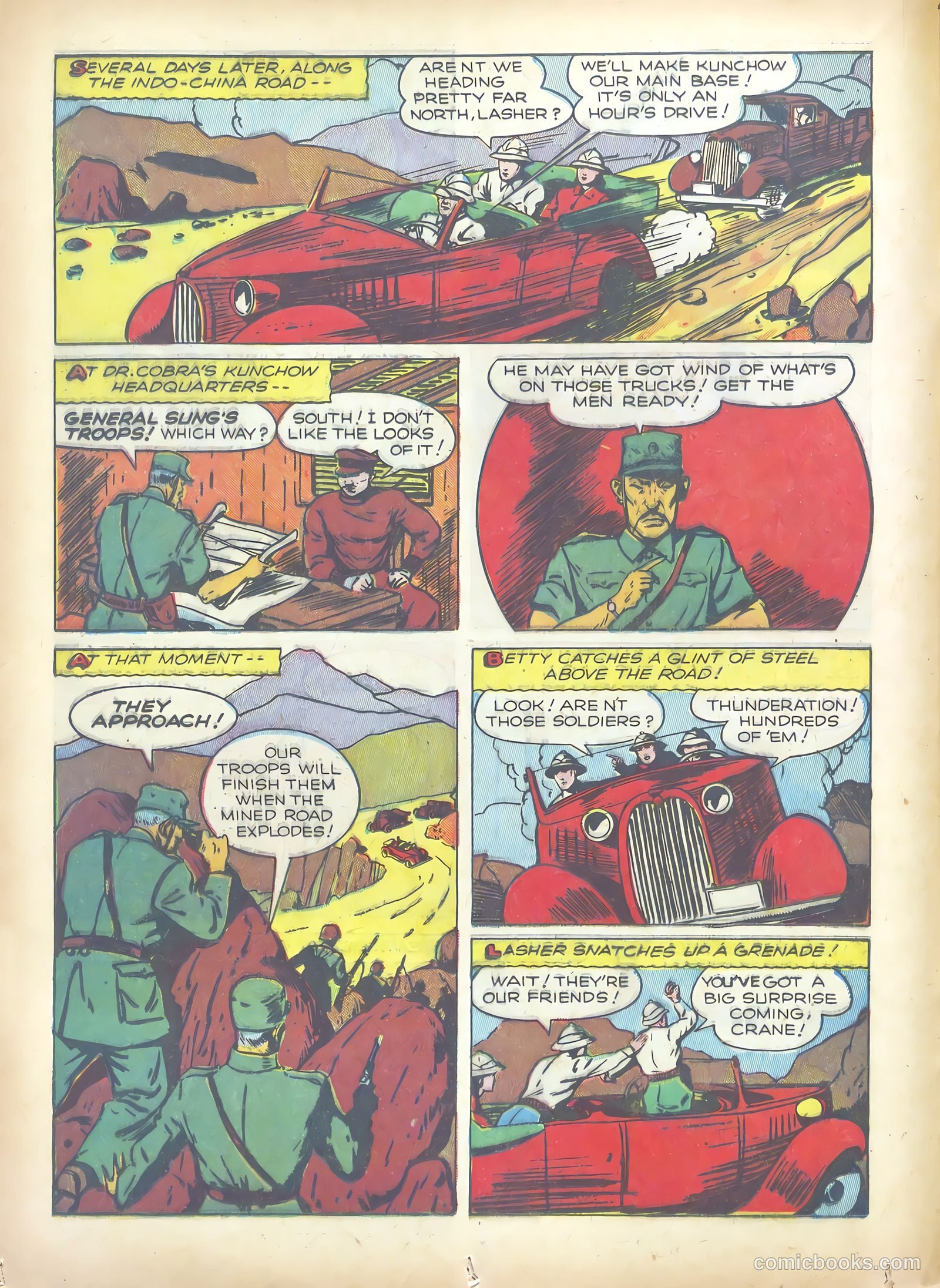 Exciting Comics #15 (1940) — page 30 of 68