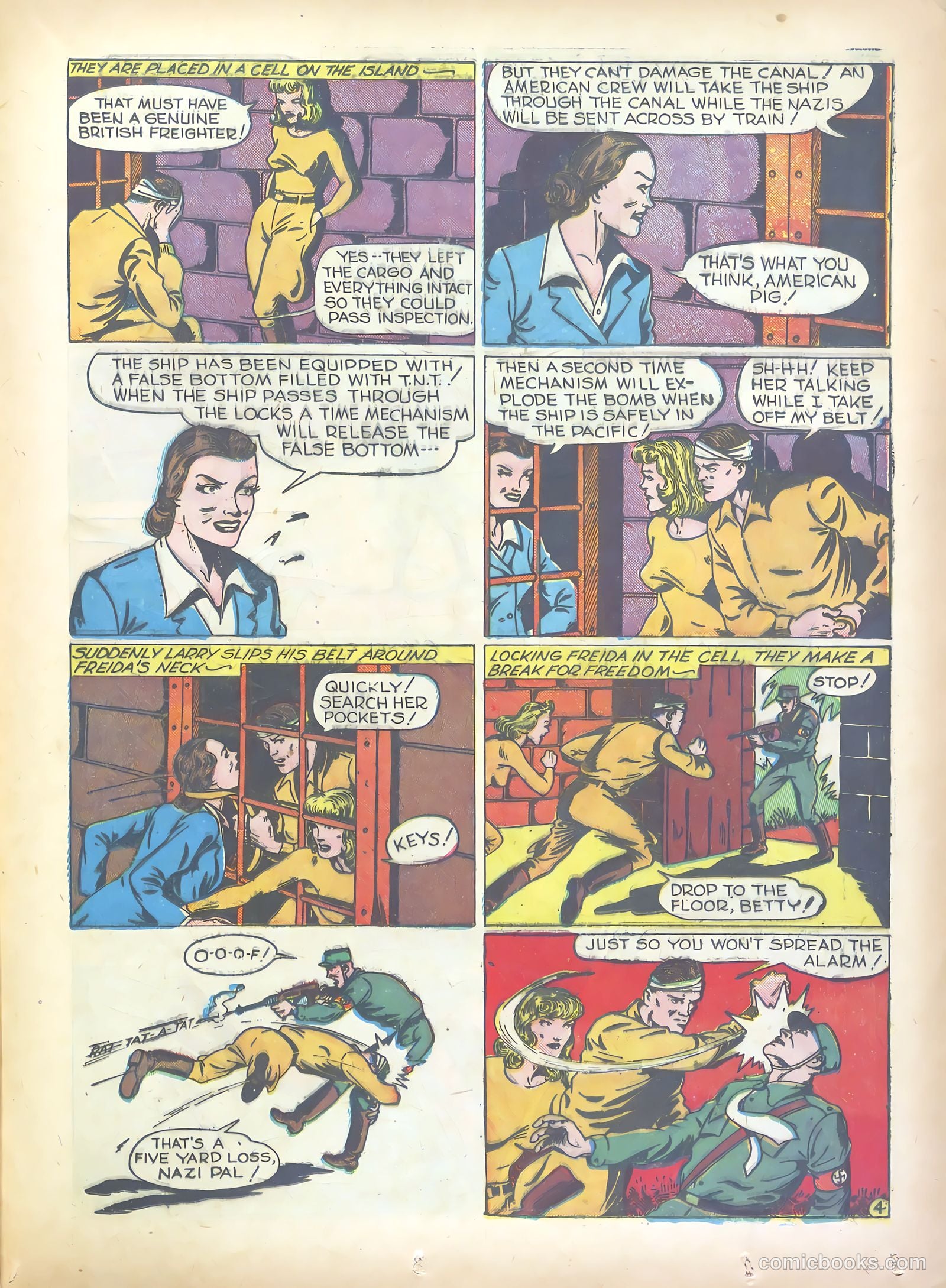 Exciting Comics #15 (1940) — page 39 of 68