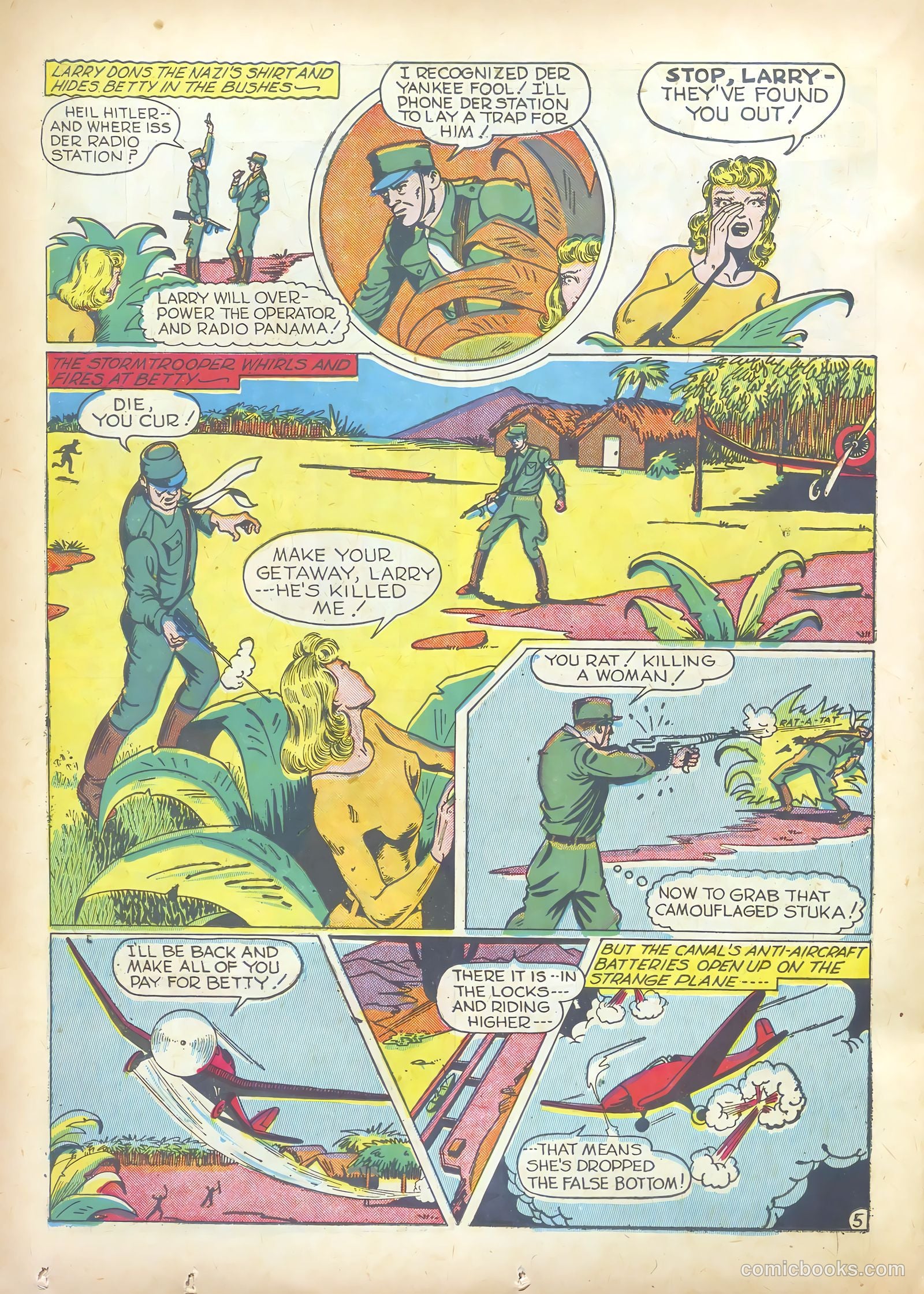 Exciting Comics #15 (1940) — page 40 of 68