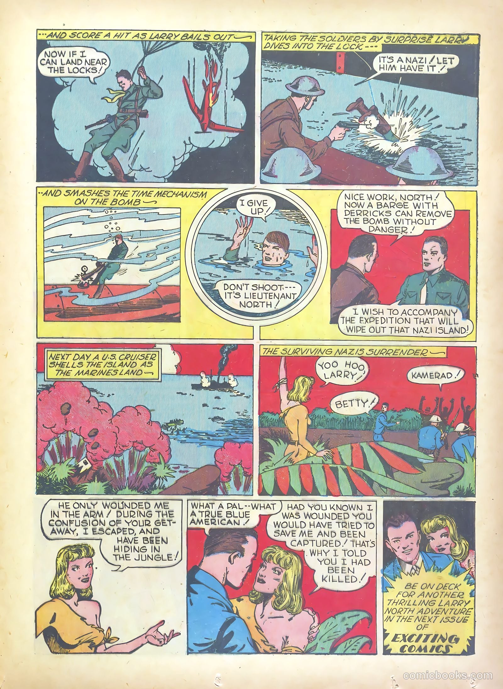 Exciting Comics #15 (1940) — page 41 of 68