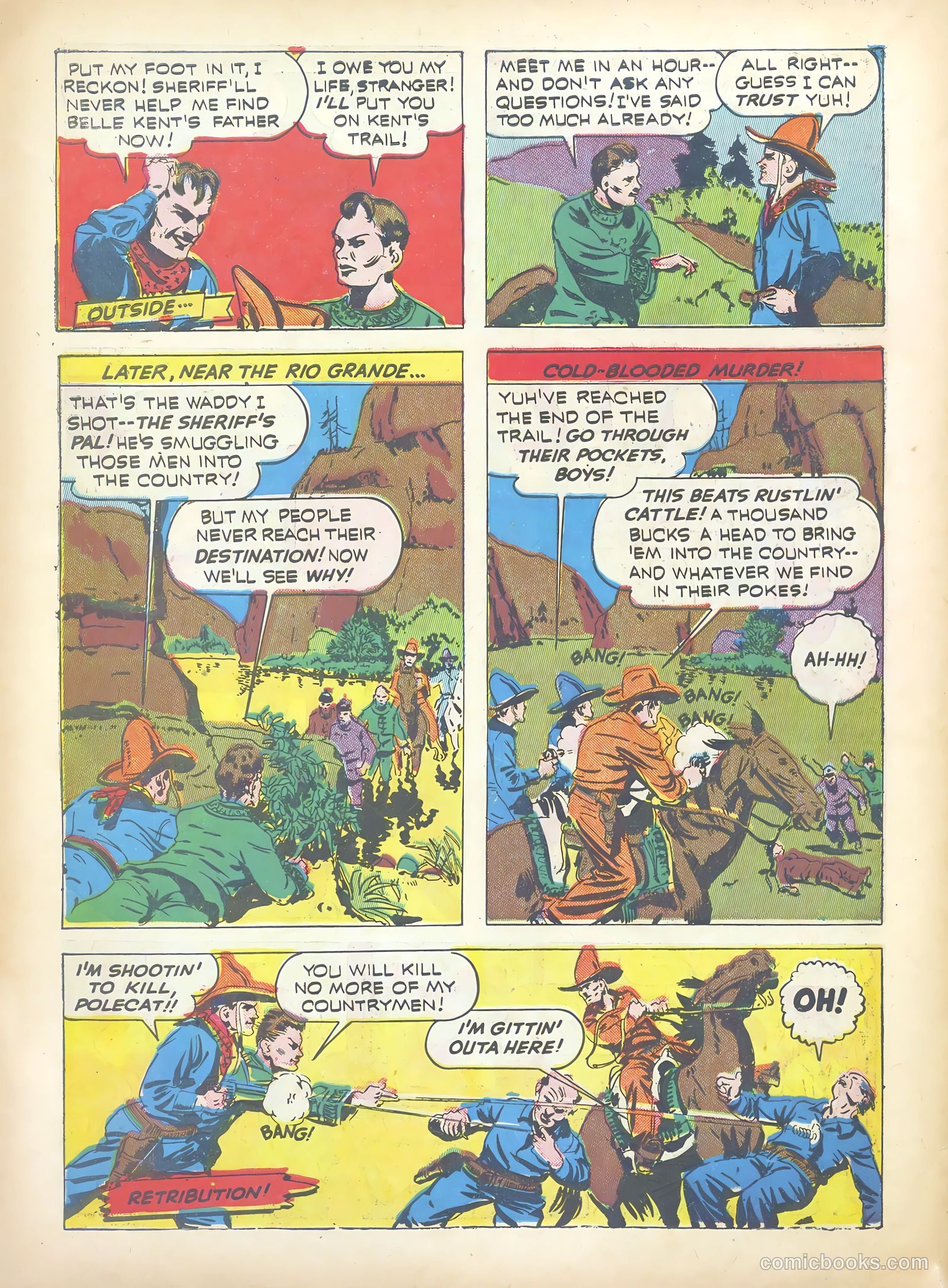 Exciting Comics #15 (1940) — page 58 of 68