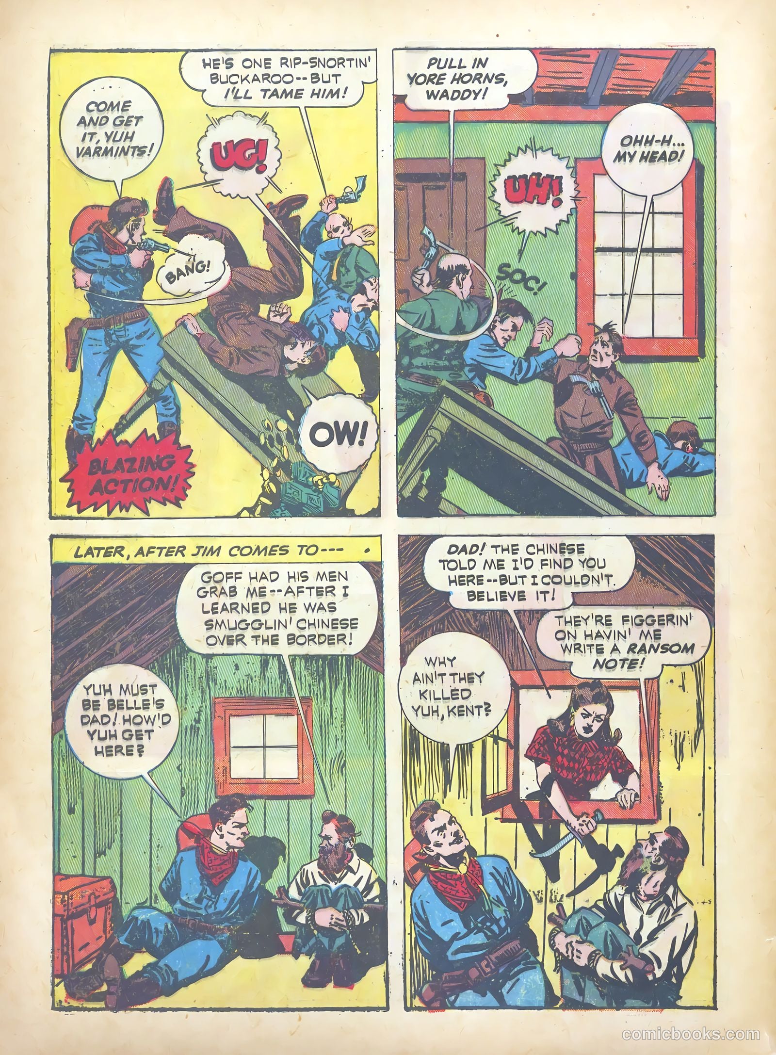 Exciting Comics #15 (1940) — page 60 of 68