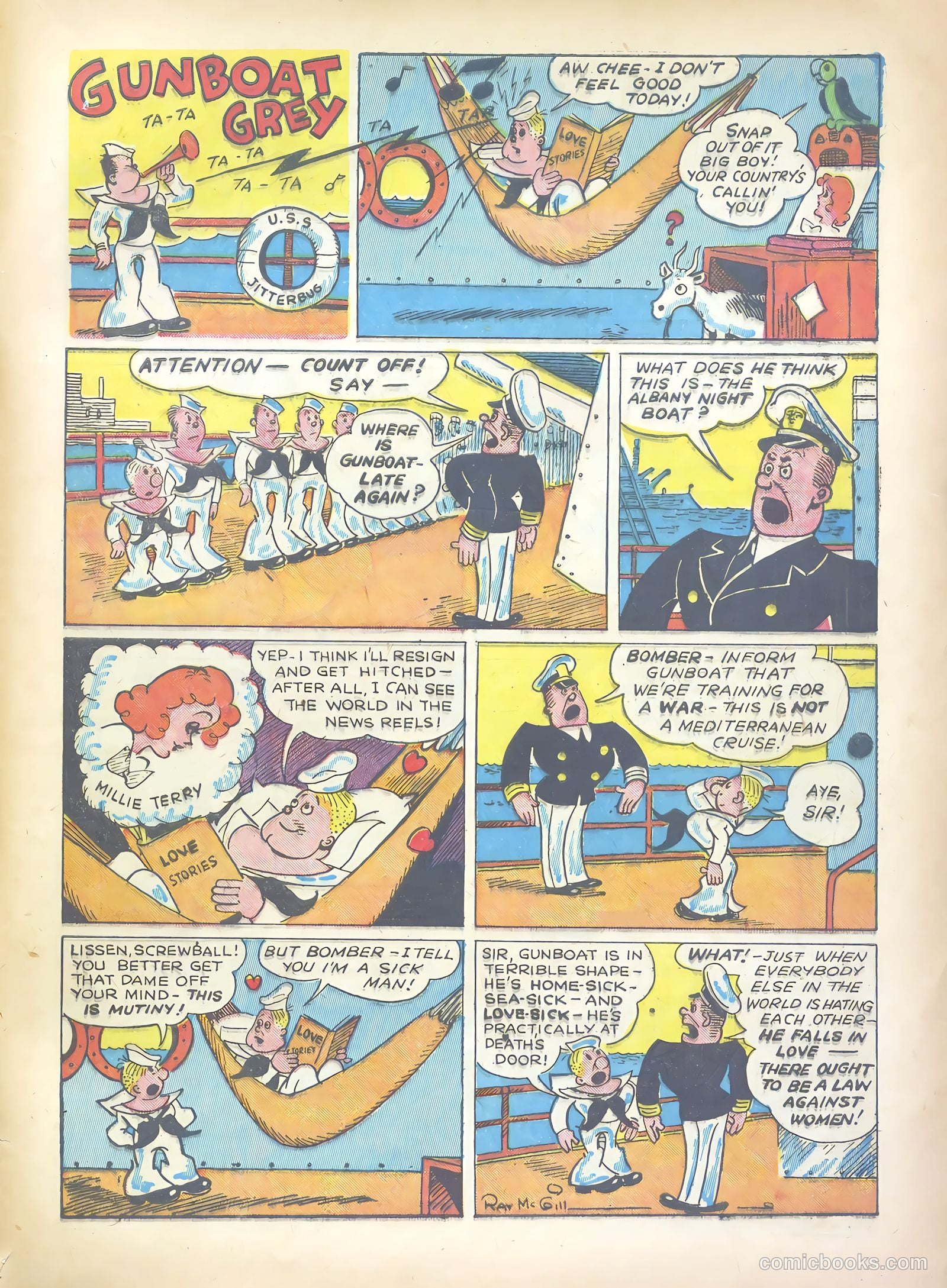 Exciting Comics #15 (1940) — page 63 of 68