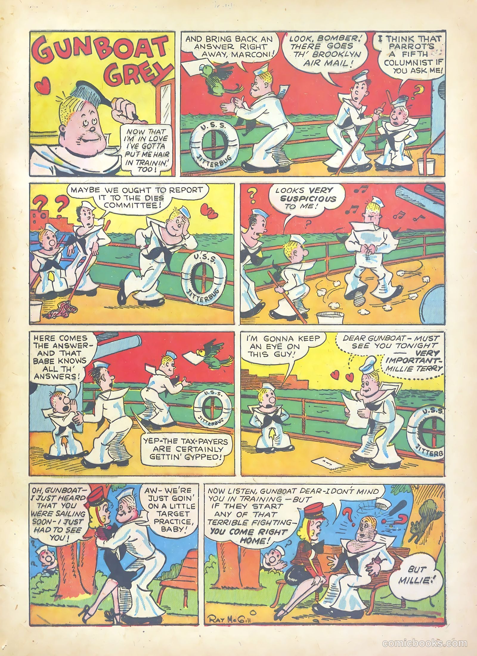 Exciting Comics #15 (1940) — page 65 of 68