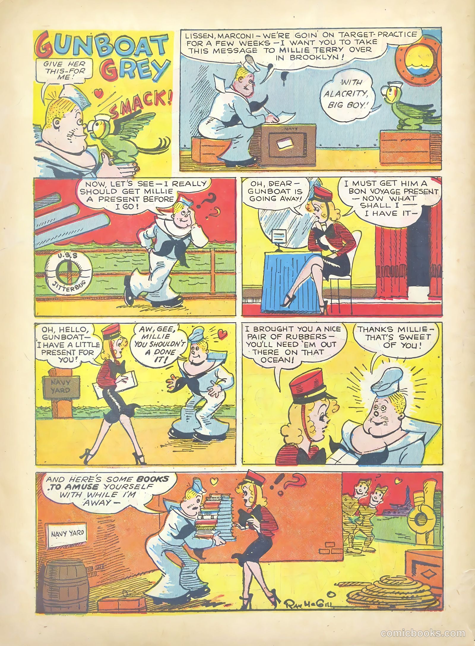 Exciting Comics #15 (1940) — page 66 of 68