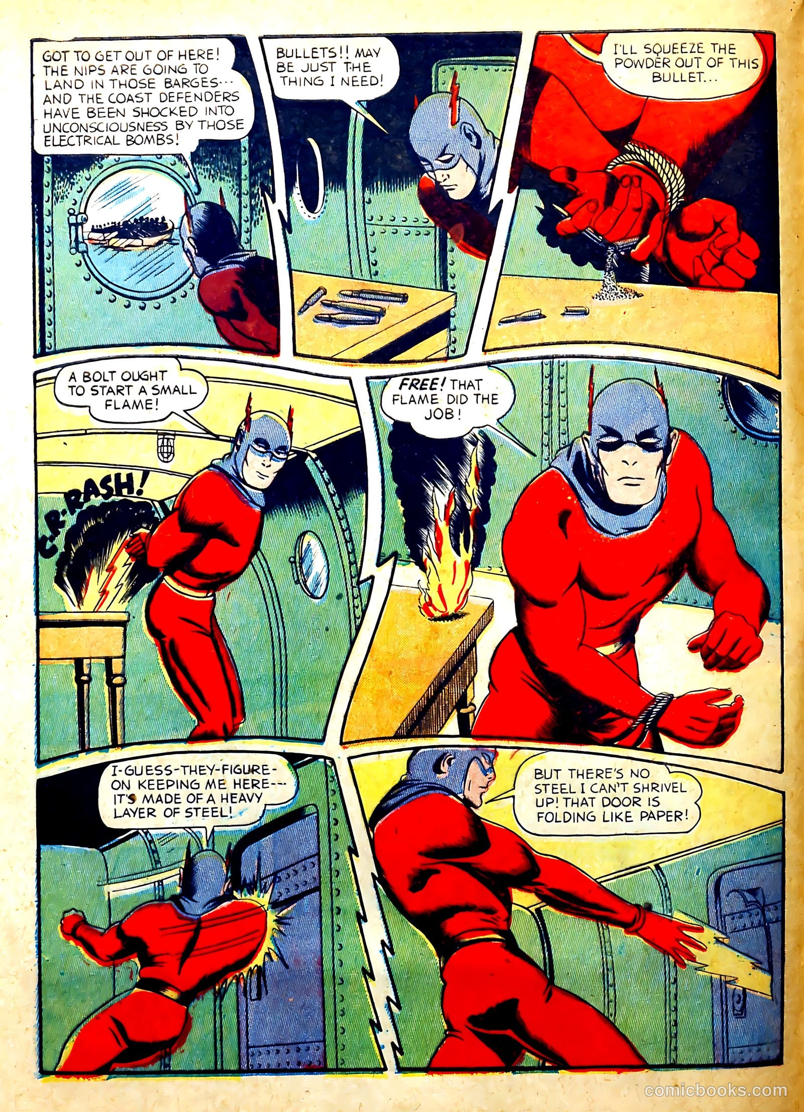 Startling Comics #25 (1940) — page 8 of 60