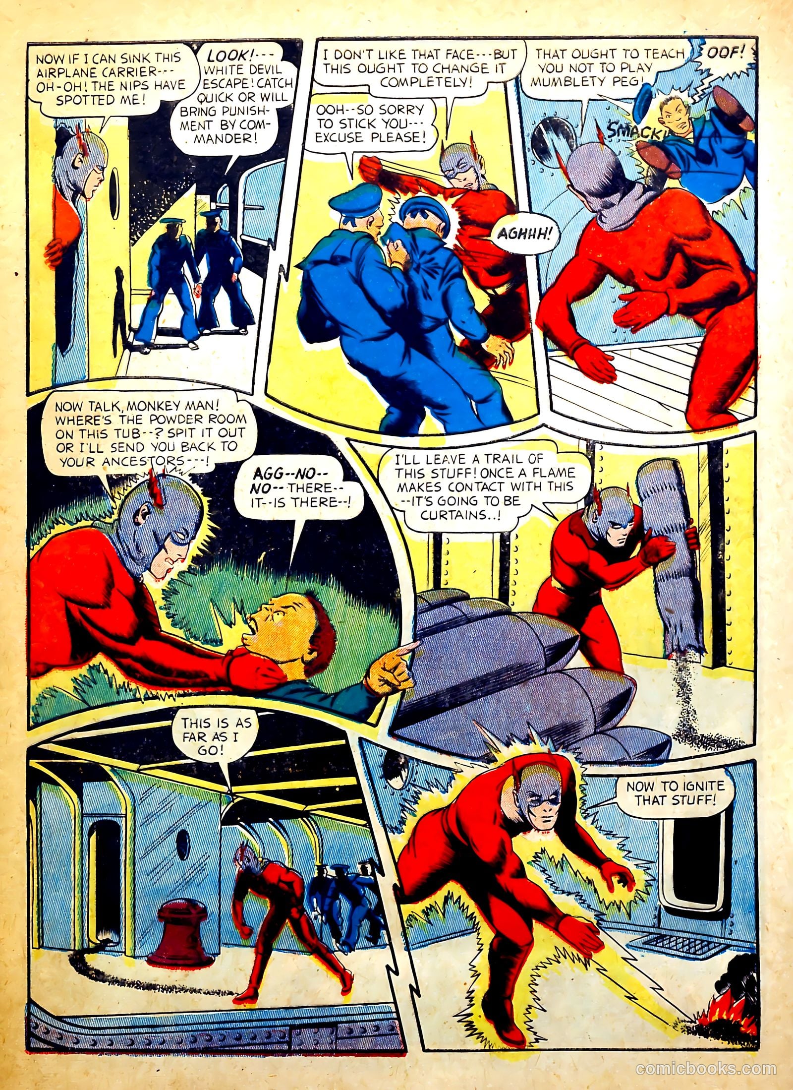 Startling Comics #25 (1940) — page 9 of 60