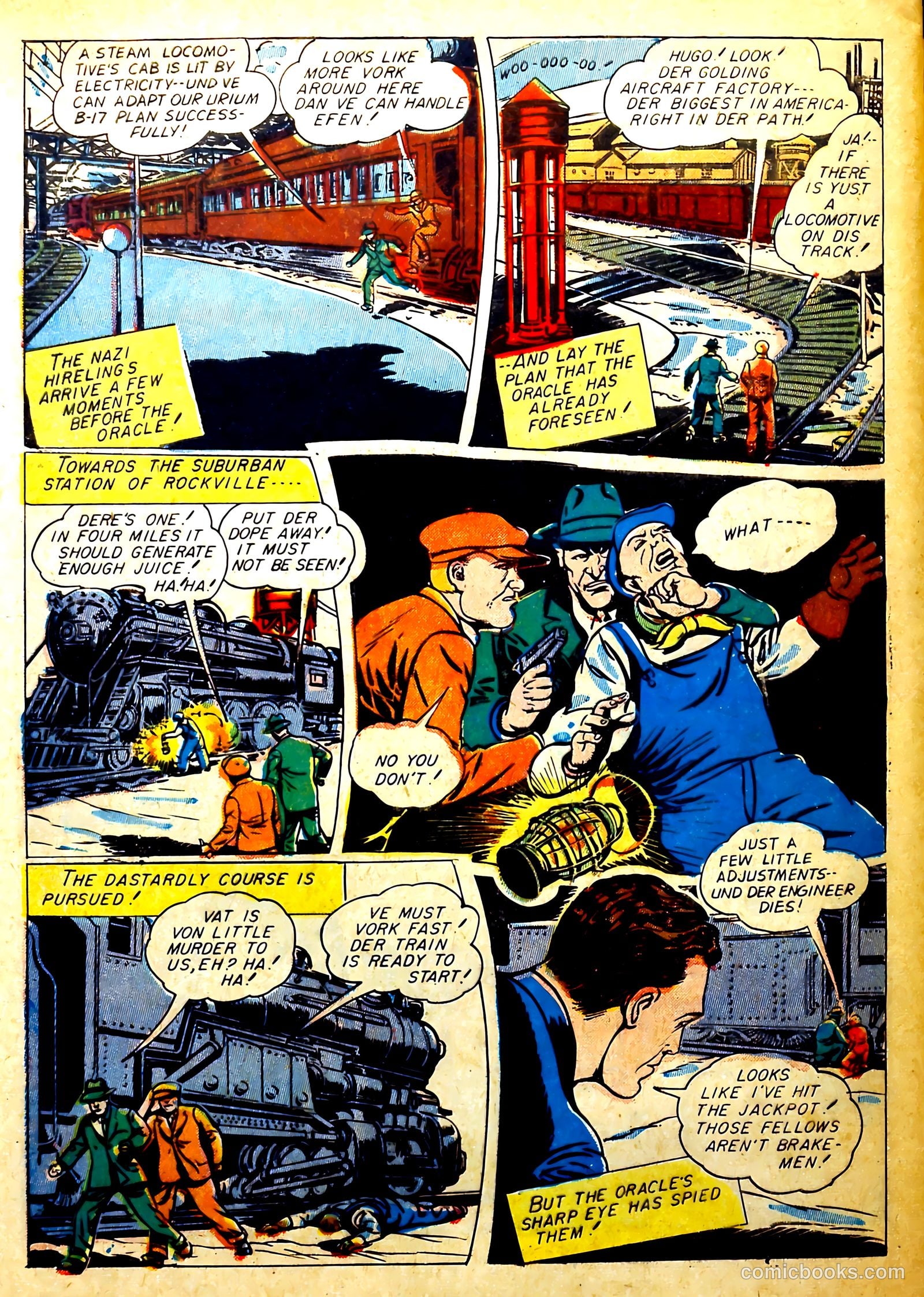 Startling Comics #25 (1940) — page 56 of 60