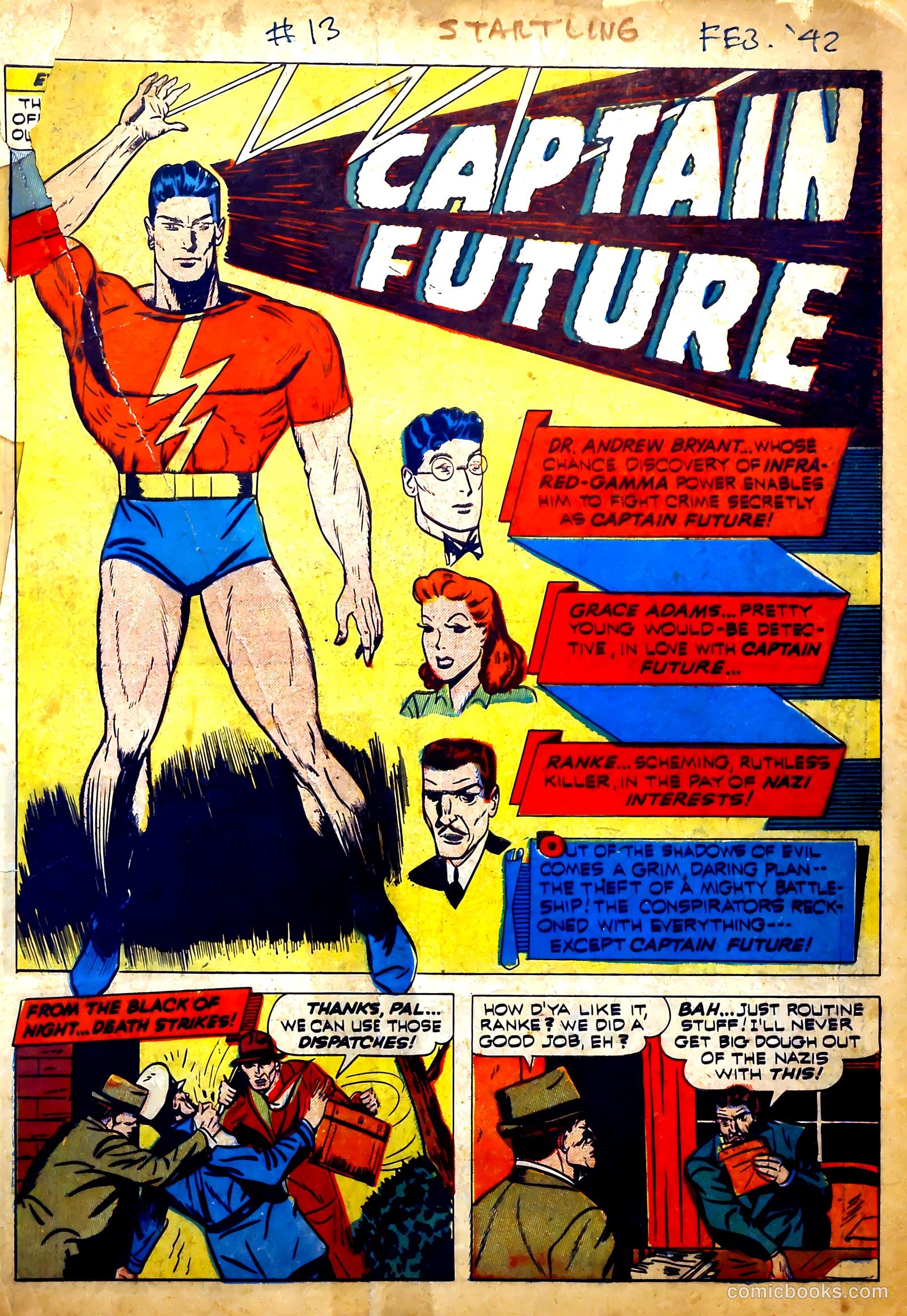 Startling Comics #13 (1940) — page 3 of 68