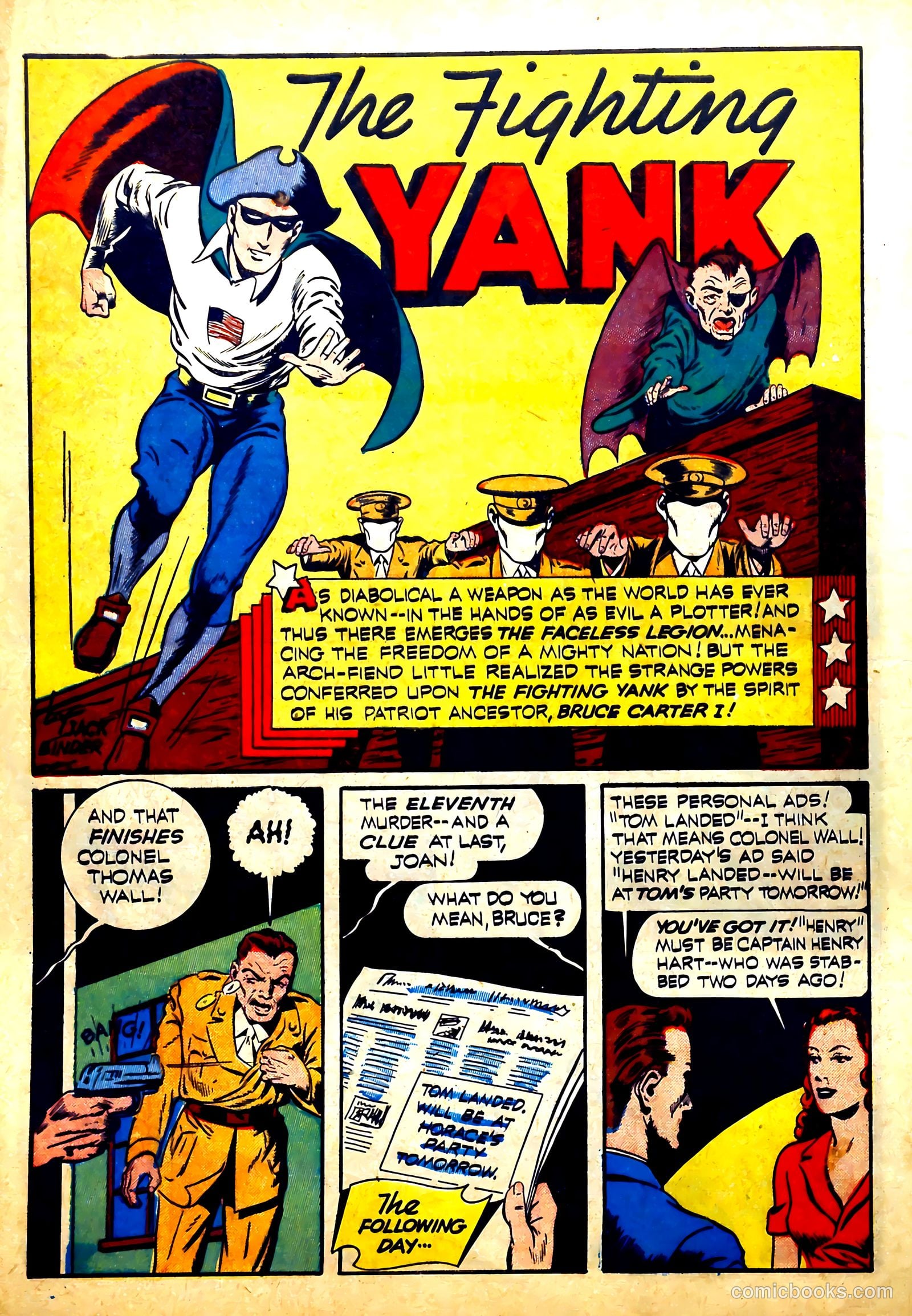 Startling Comics #13 (1940) — page 16 of 68