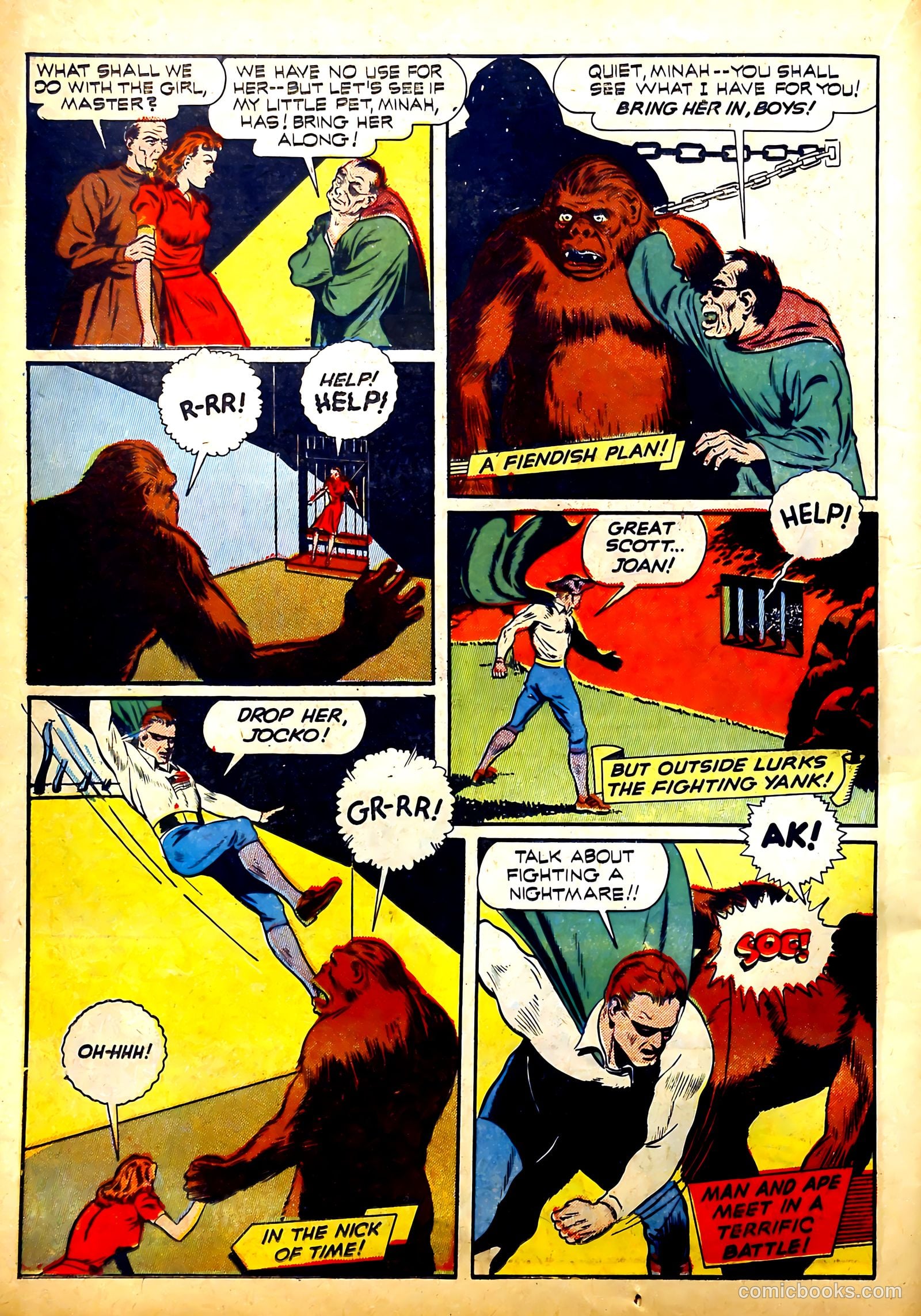 Startling Comics #13 (1940) — page 22 of 68