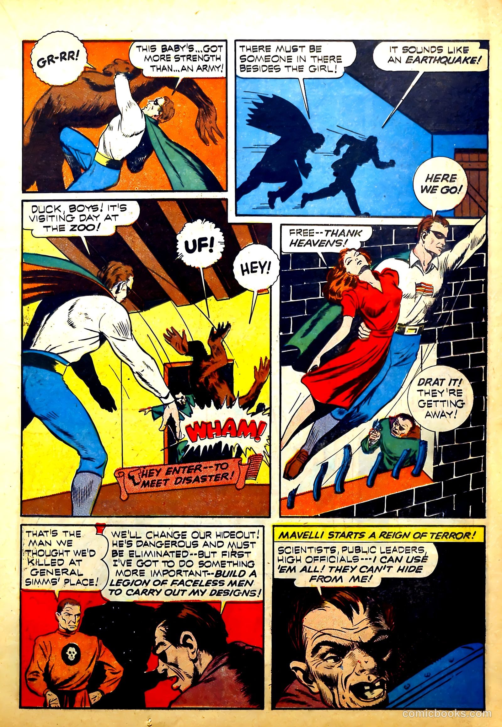 Startling Comics #13 (1940) — page 23 of 68