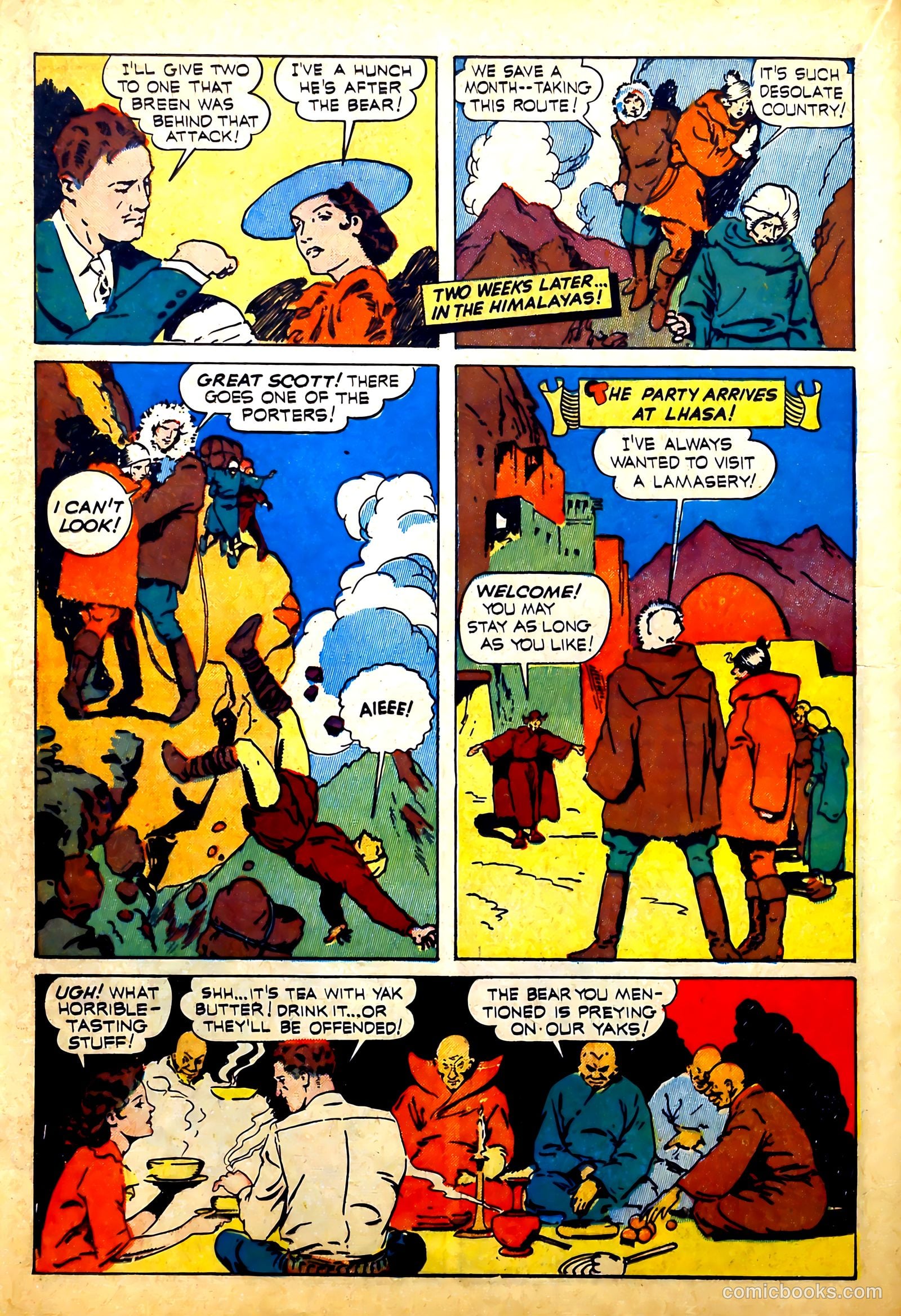 Startling Comics #13 (1940) — page 32 of 68