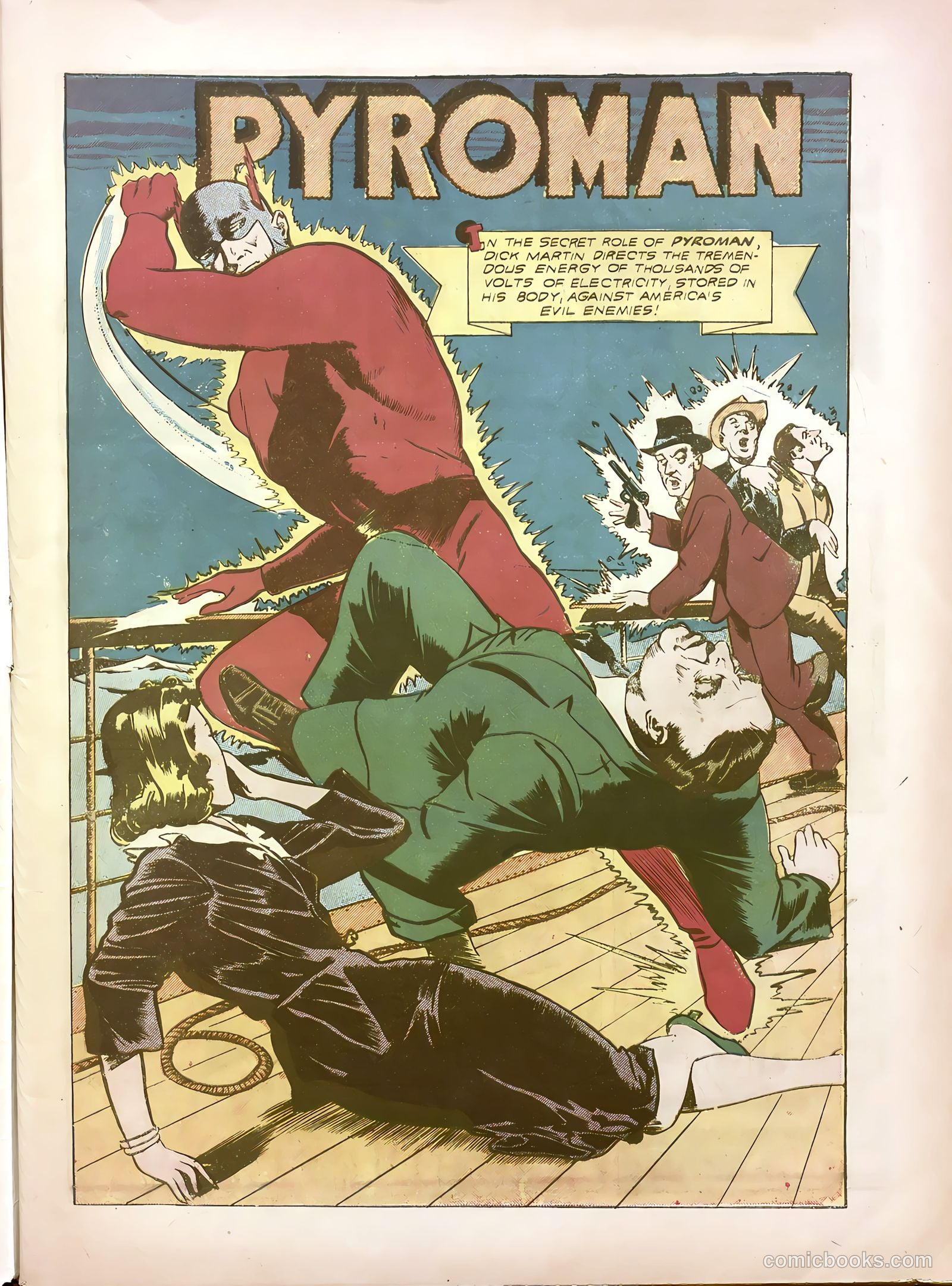 Startling Comics #21 (1940) — page 3 of 68