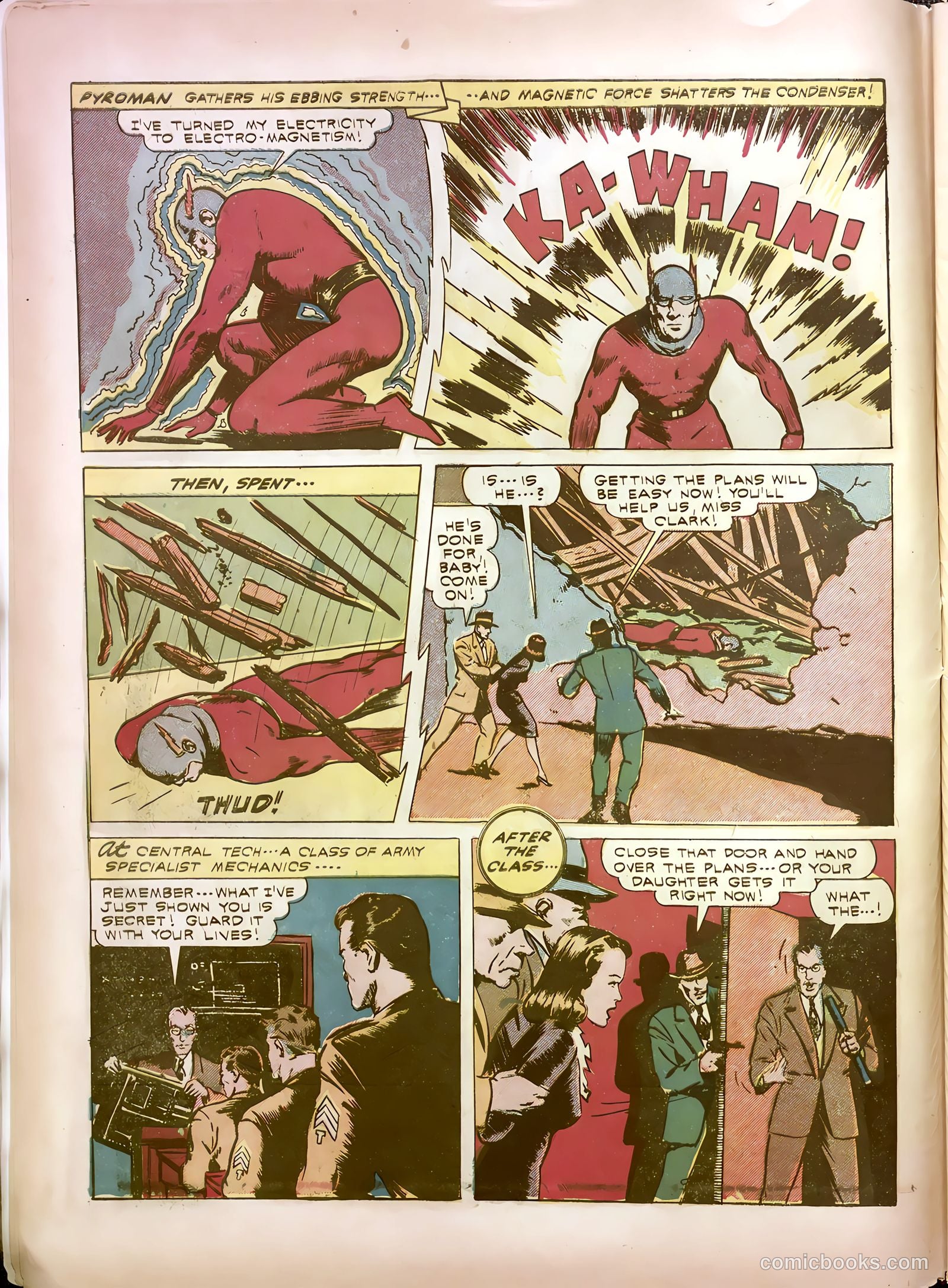 Startling Comics #21 (1940) — page 6 of 68