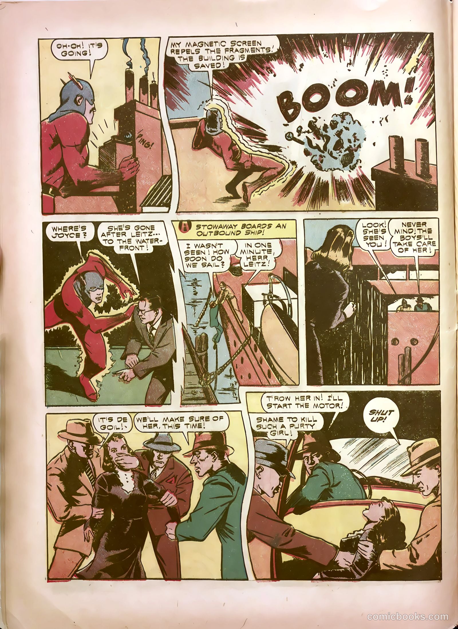 Startling Comics #21 (1940) — page 8 of 68