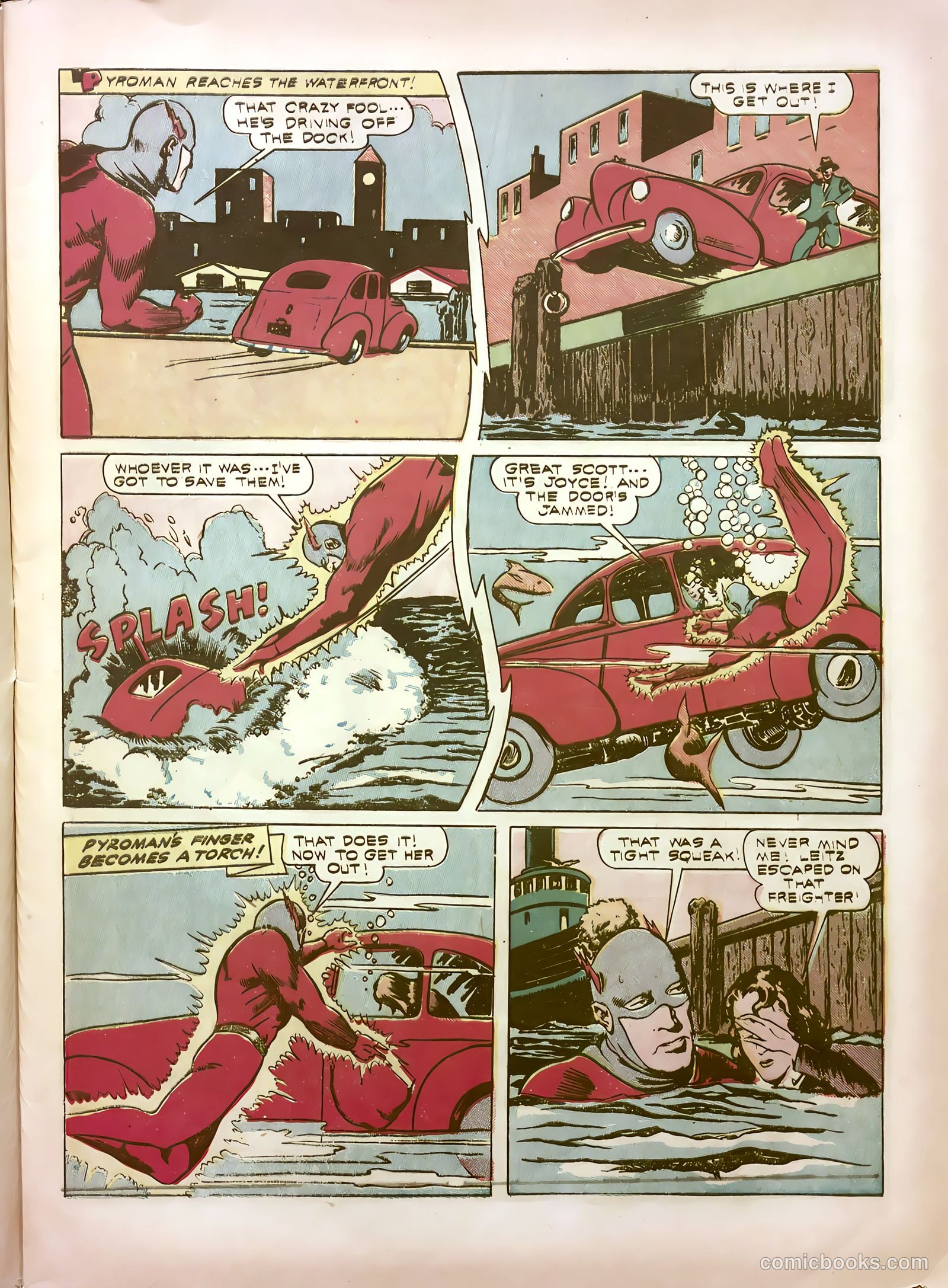Startling Comics #21 (1940) — page 9 of 68