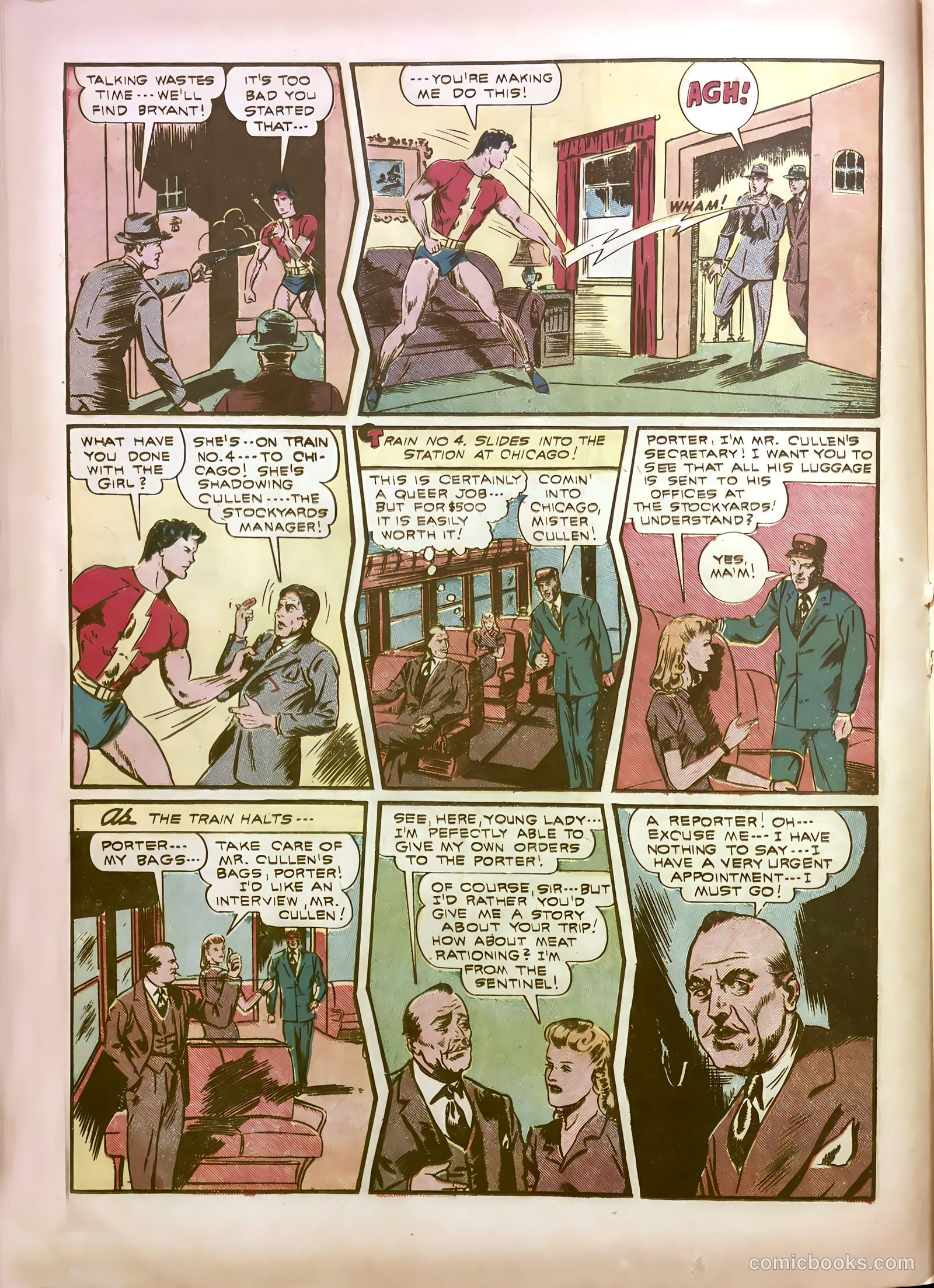 Startling Comics #21 (1940) — page 32 of 68