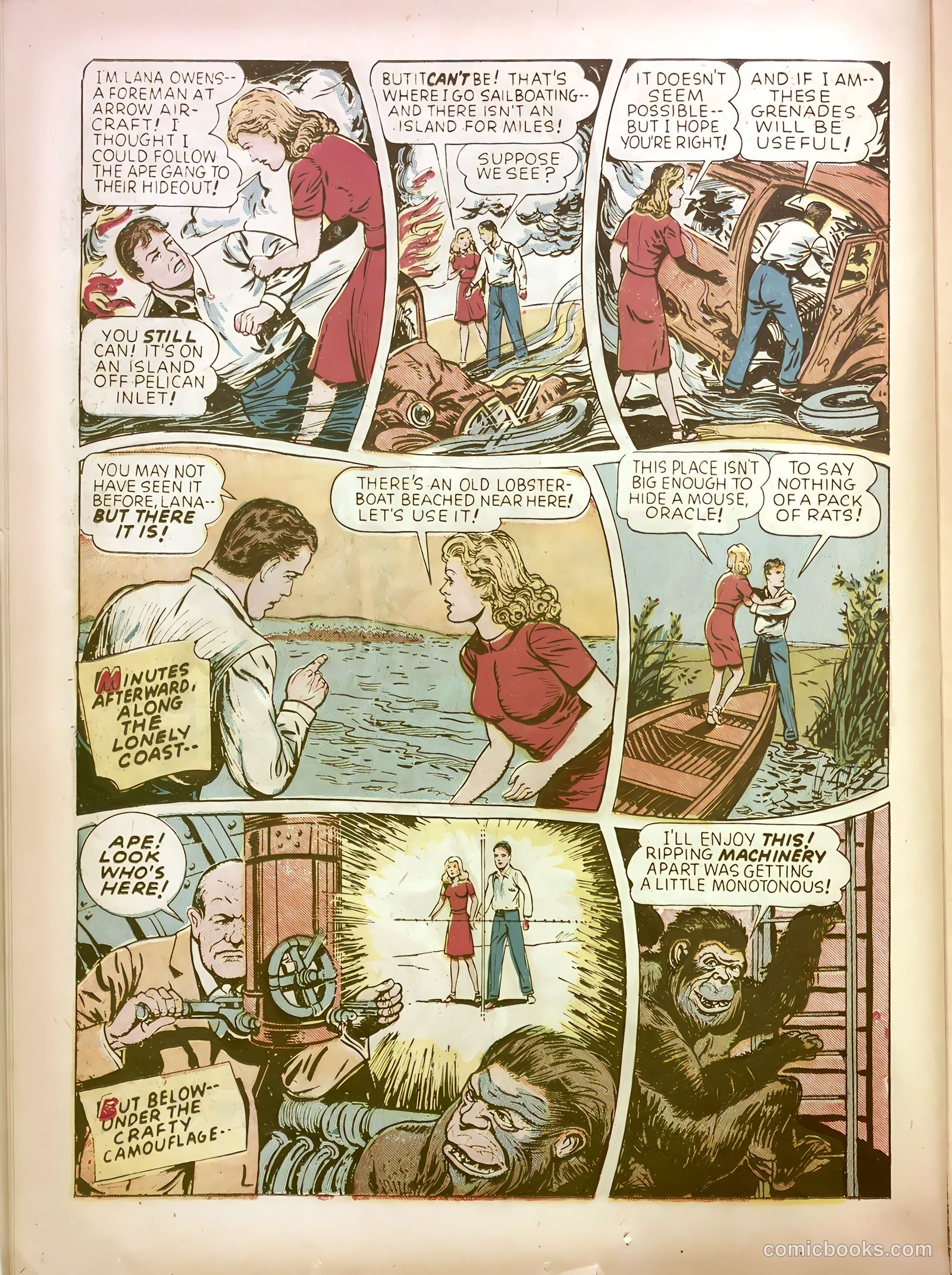 Startling Comics #21 (1940) — page 46 of 68