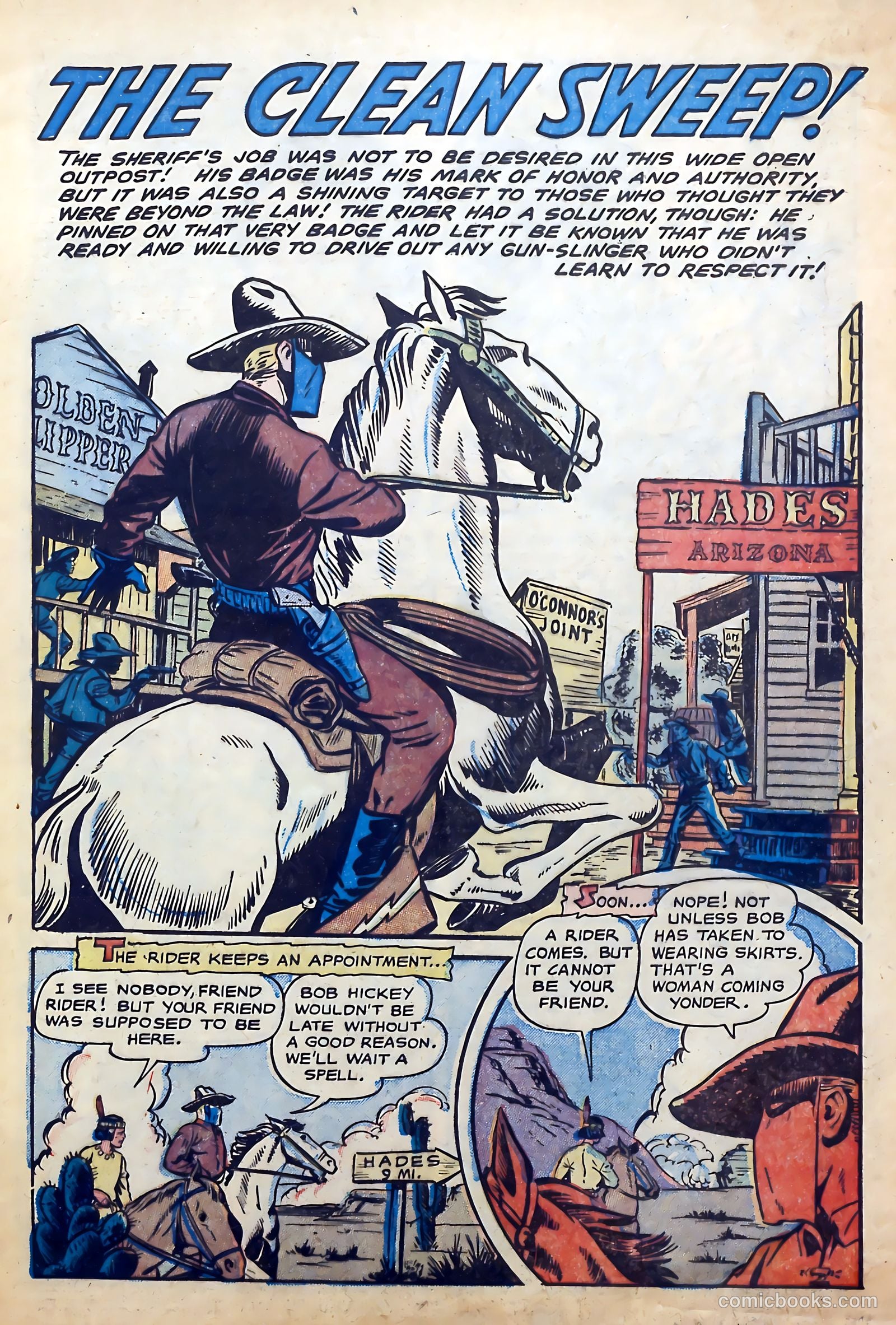 Gunsmoke Trail #1 (1957) — page 3 of 36