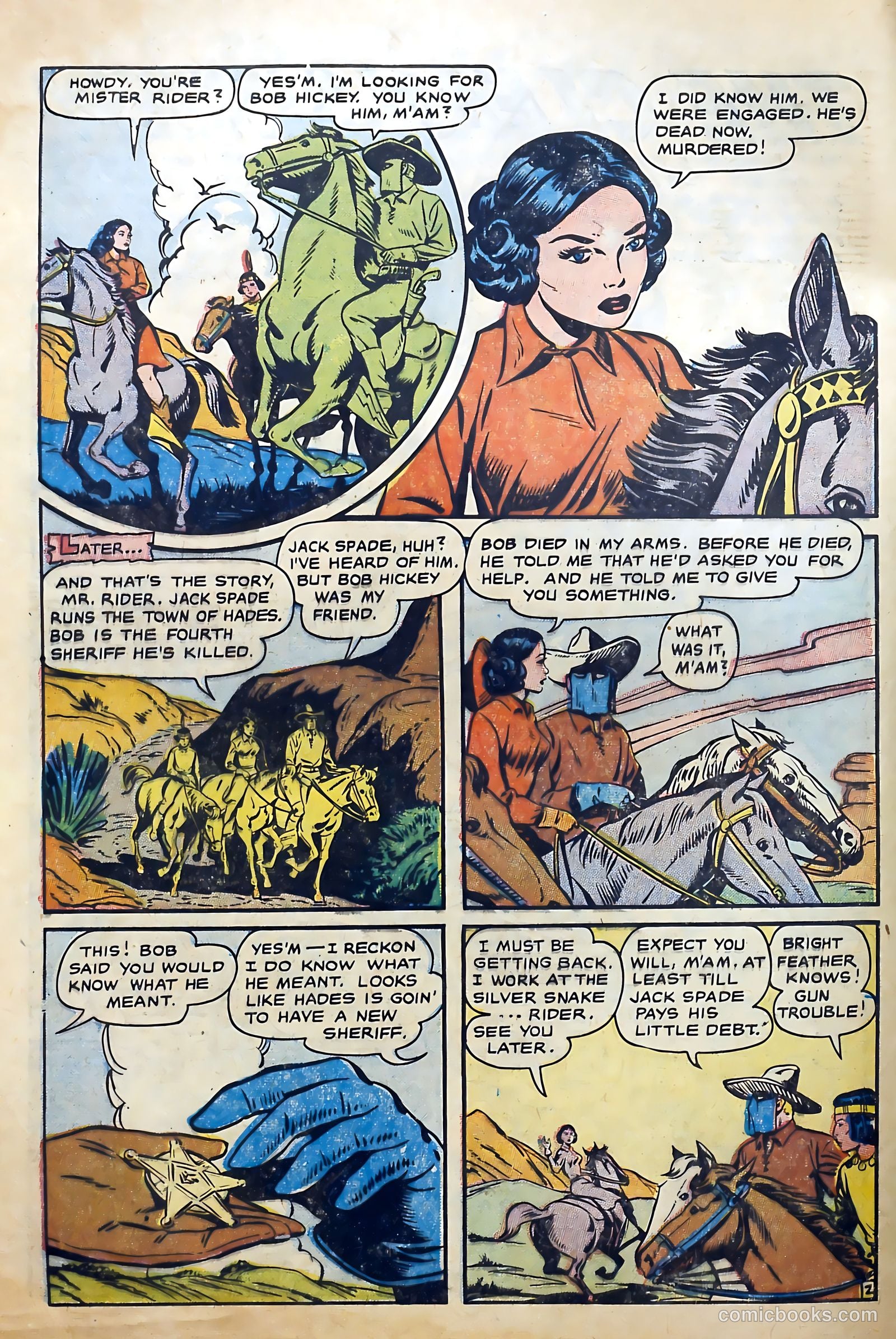 Gunsmoke Trail #1 (1957) — page 4 of 36