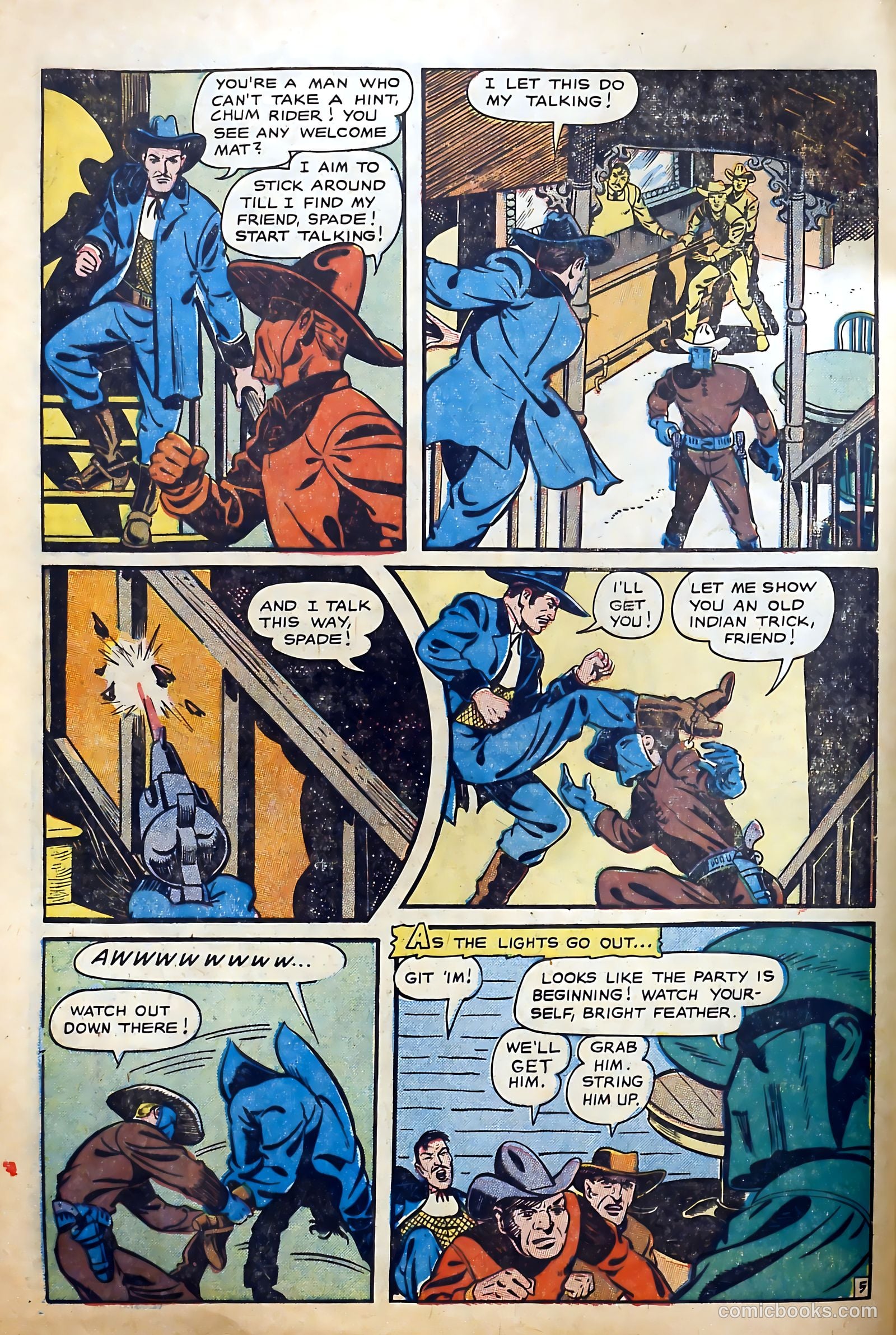 Gunsmoke Trail #1 (1957) — page 8 of 36