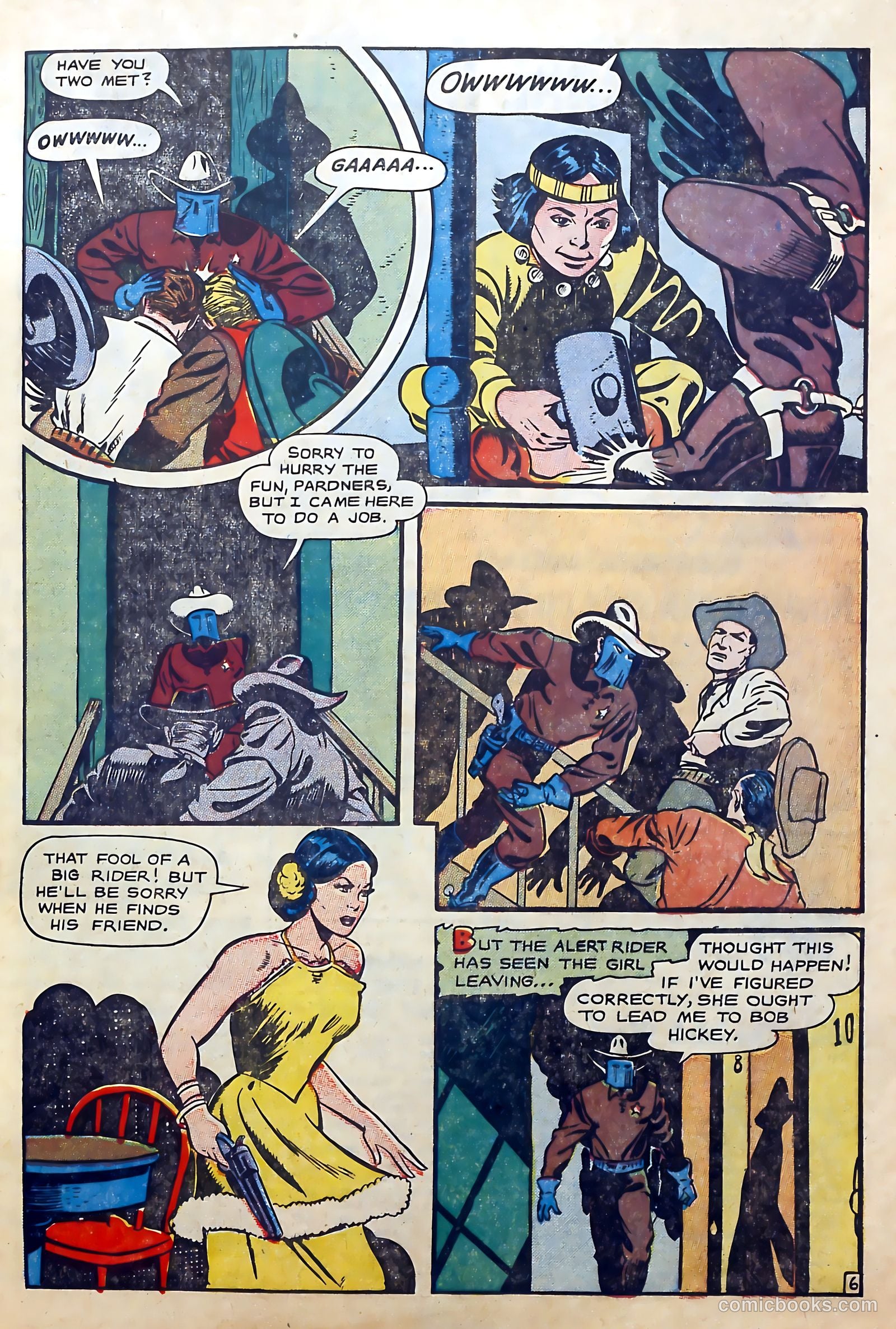 Gunsmoke Trail #1 (1957) — page 9 of 36