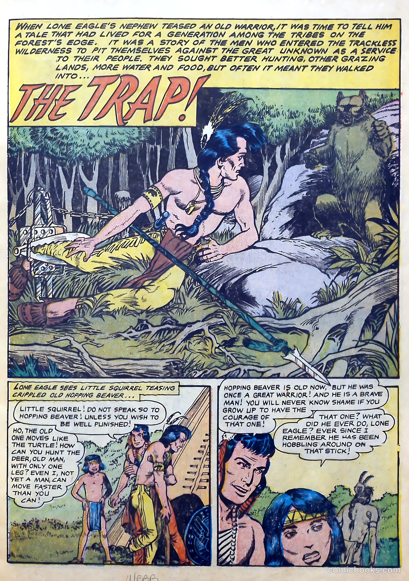 Gunsmoke Trail #1 (1957) — page 13 of 36