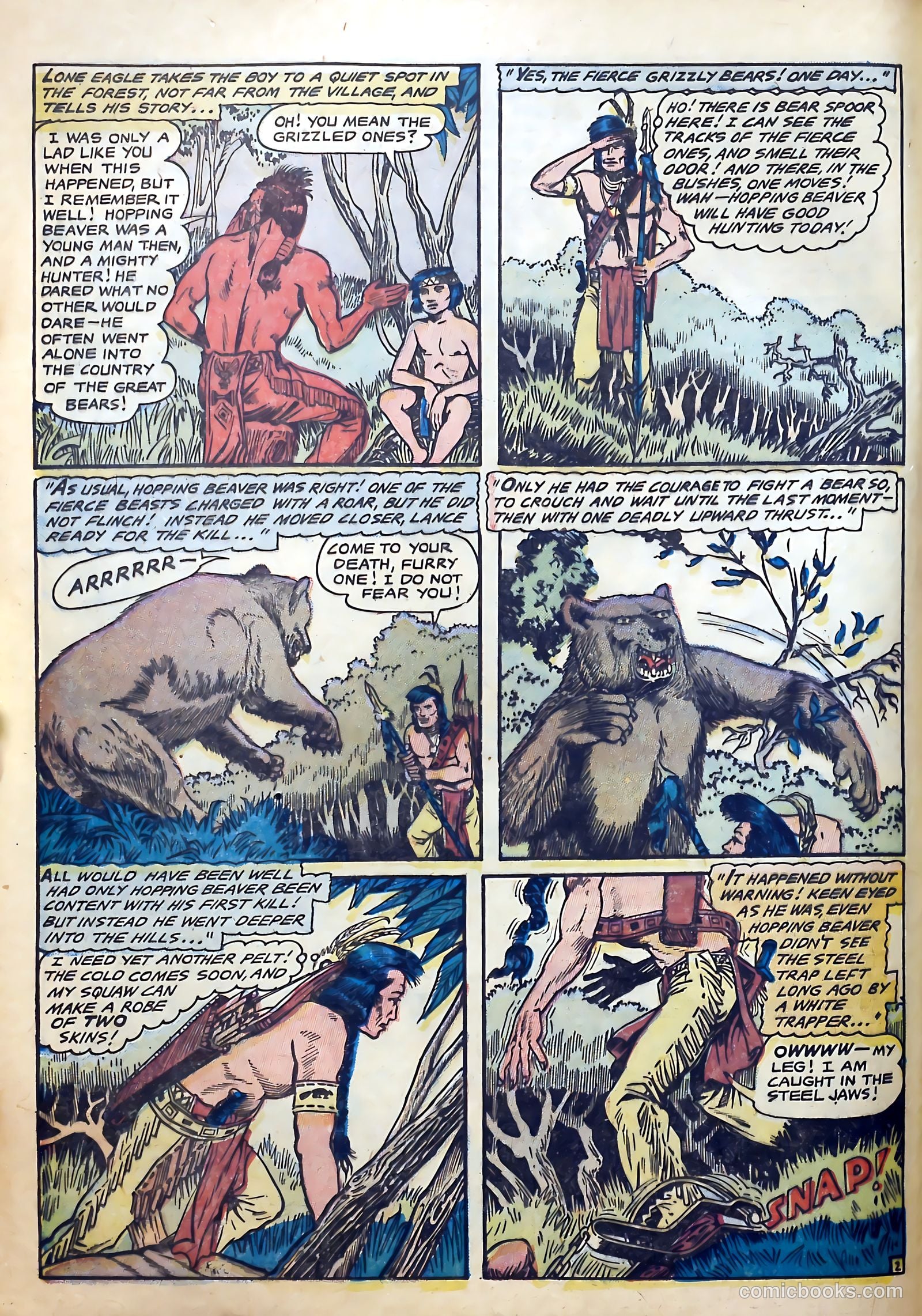 Gunsmoke Trail #1 (1957) — page 14 of 36