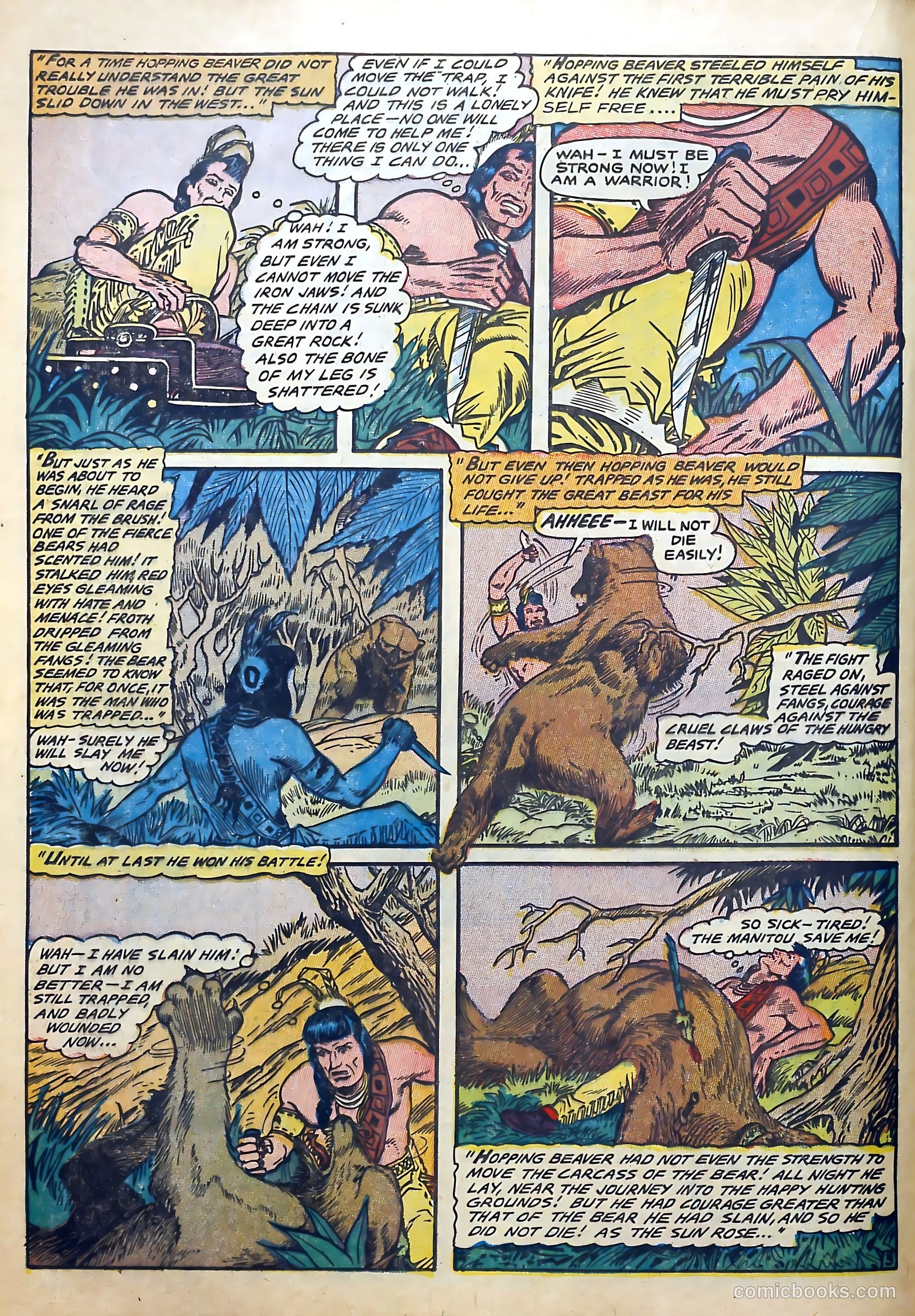 Gunsmoke Trail #1 (1957) — page 16 of 36