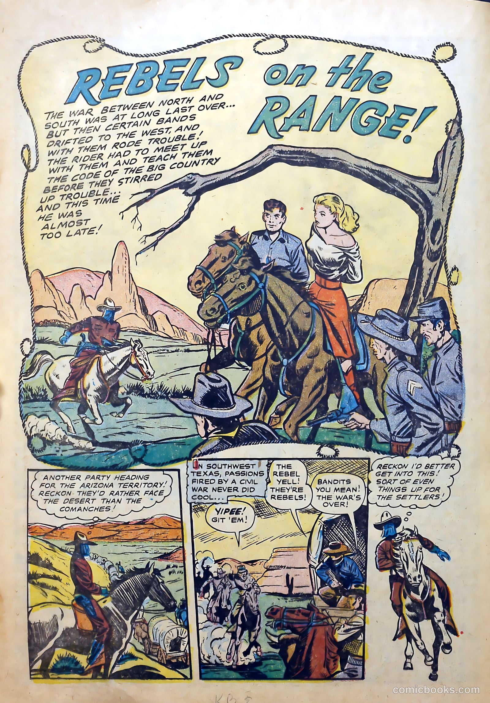 Gunsmoke Trail #1 (1957) — page 24 of 36