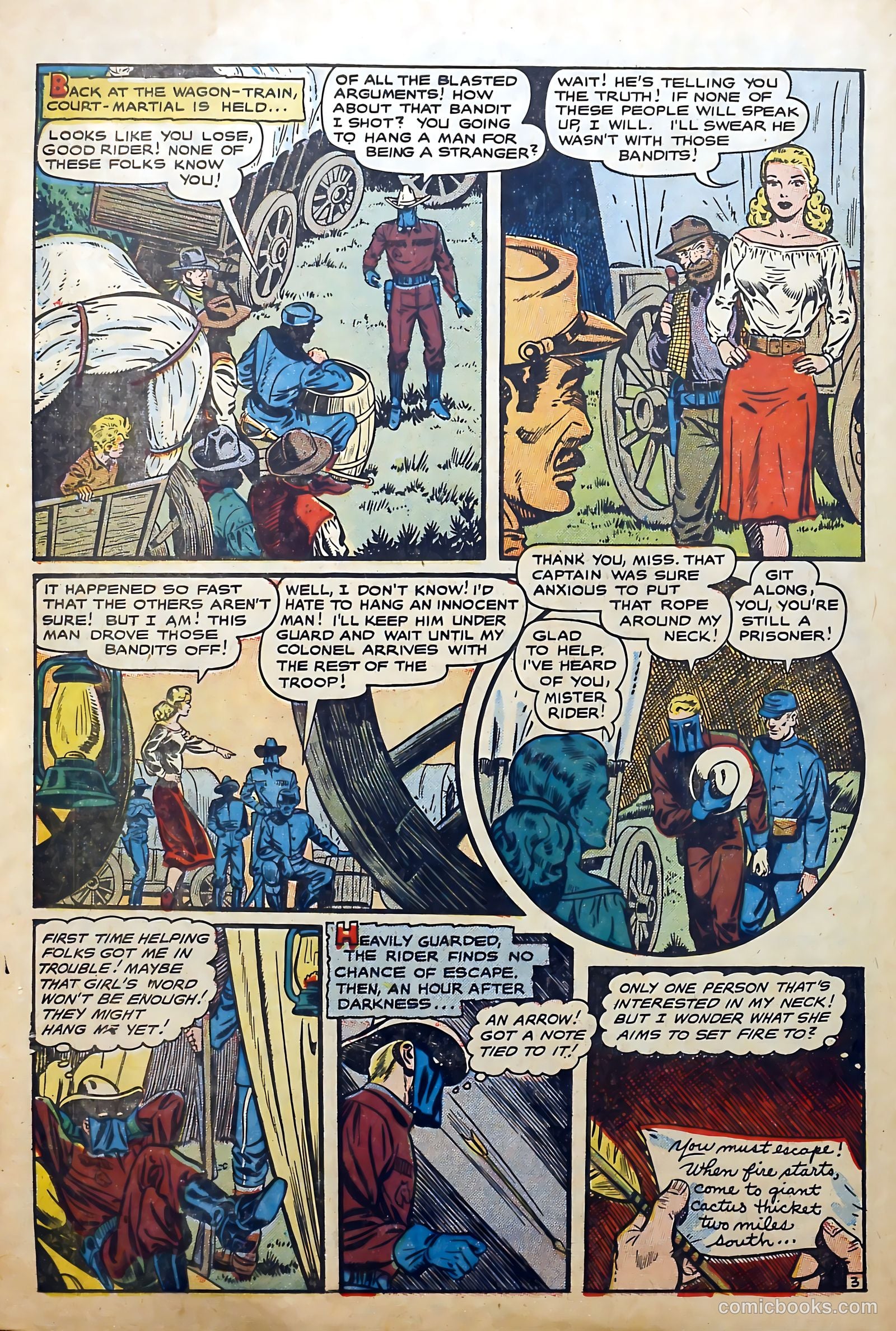 Gunsmoke Trail #1 (1957) — page 28 of 36