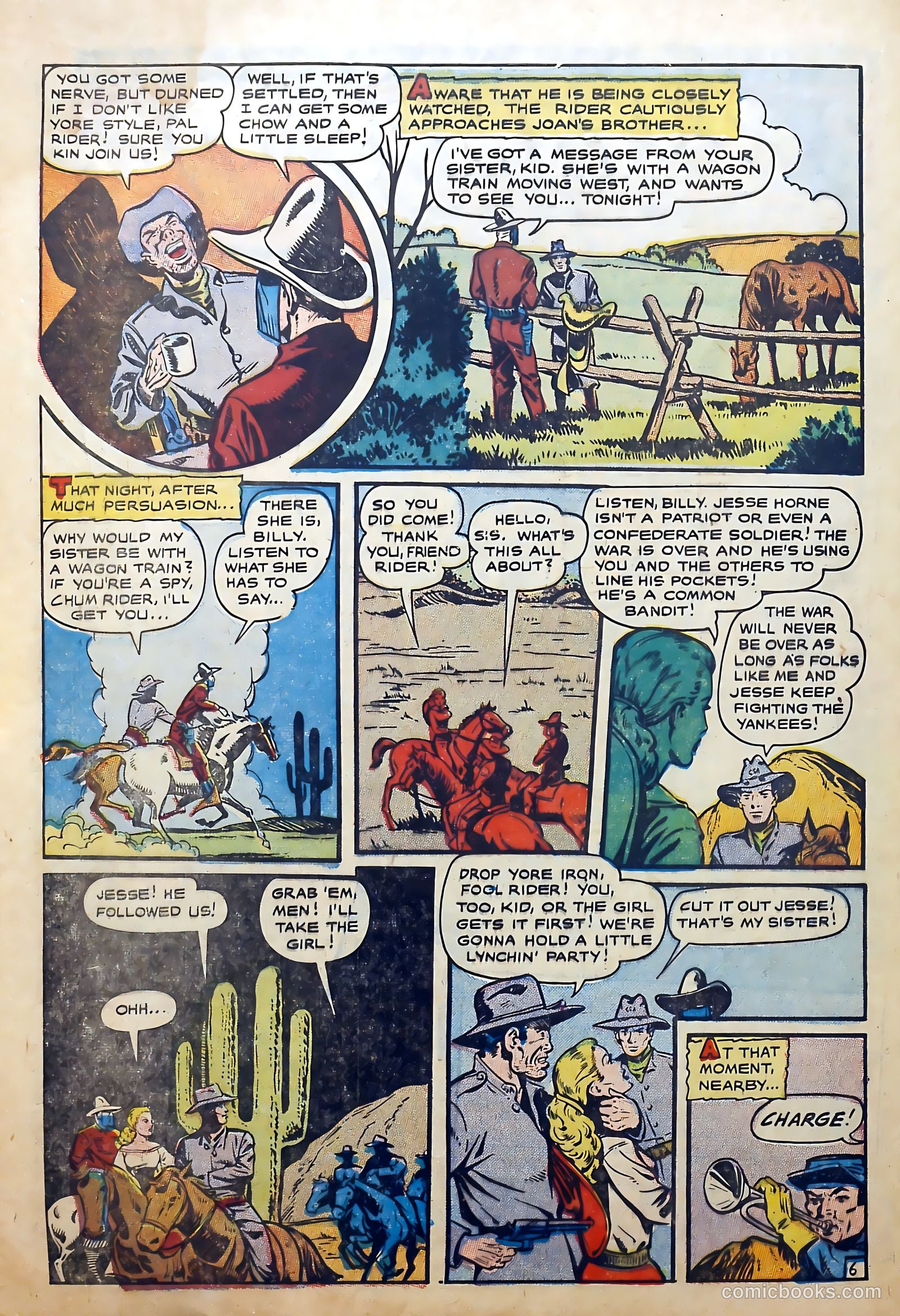 Gunsmoke Trail #1 (1957) — page 32 of 36