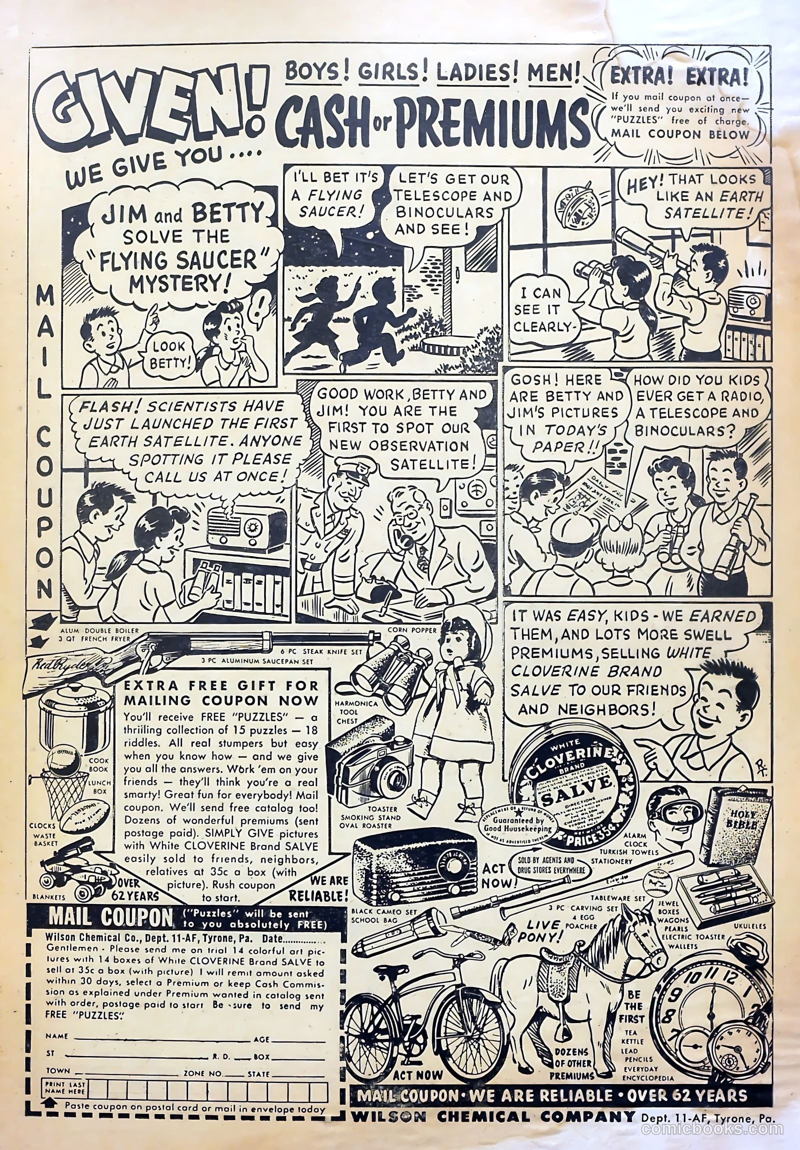 Gunsmoke Trail #1 (1957) — page 35 of 36