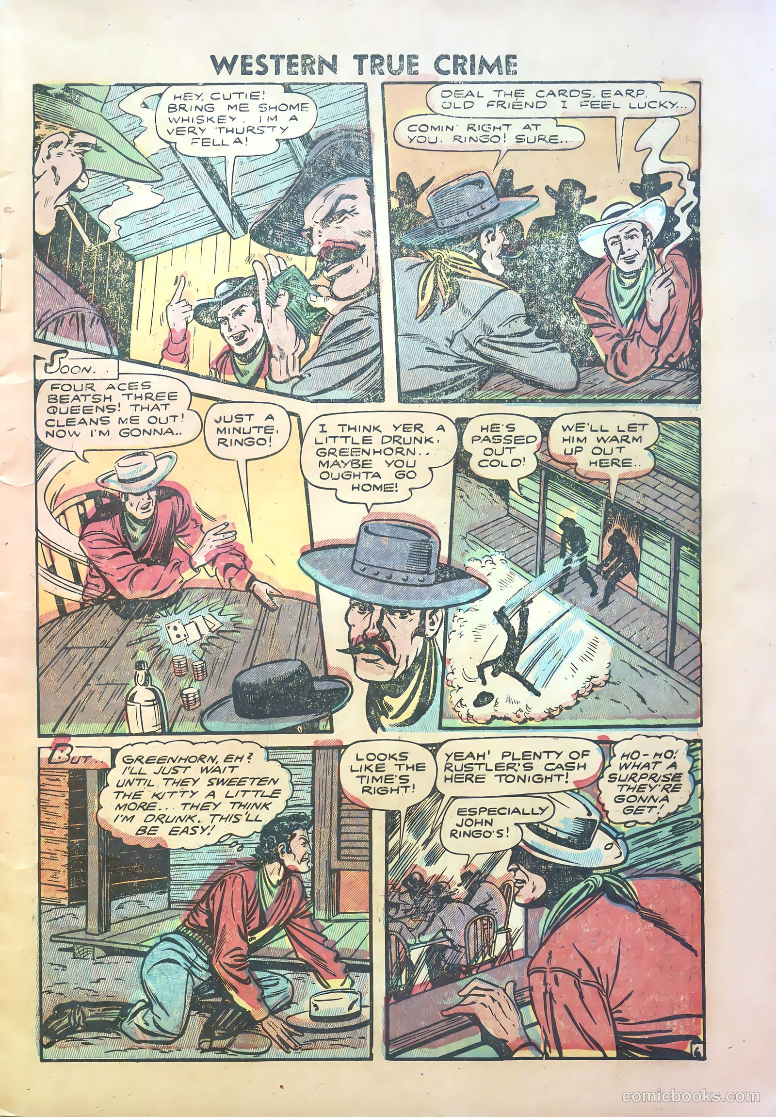 Western True Crime #1 (1950) — page 7 of 37