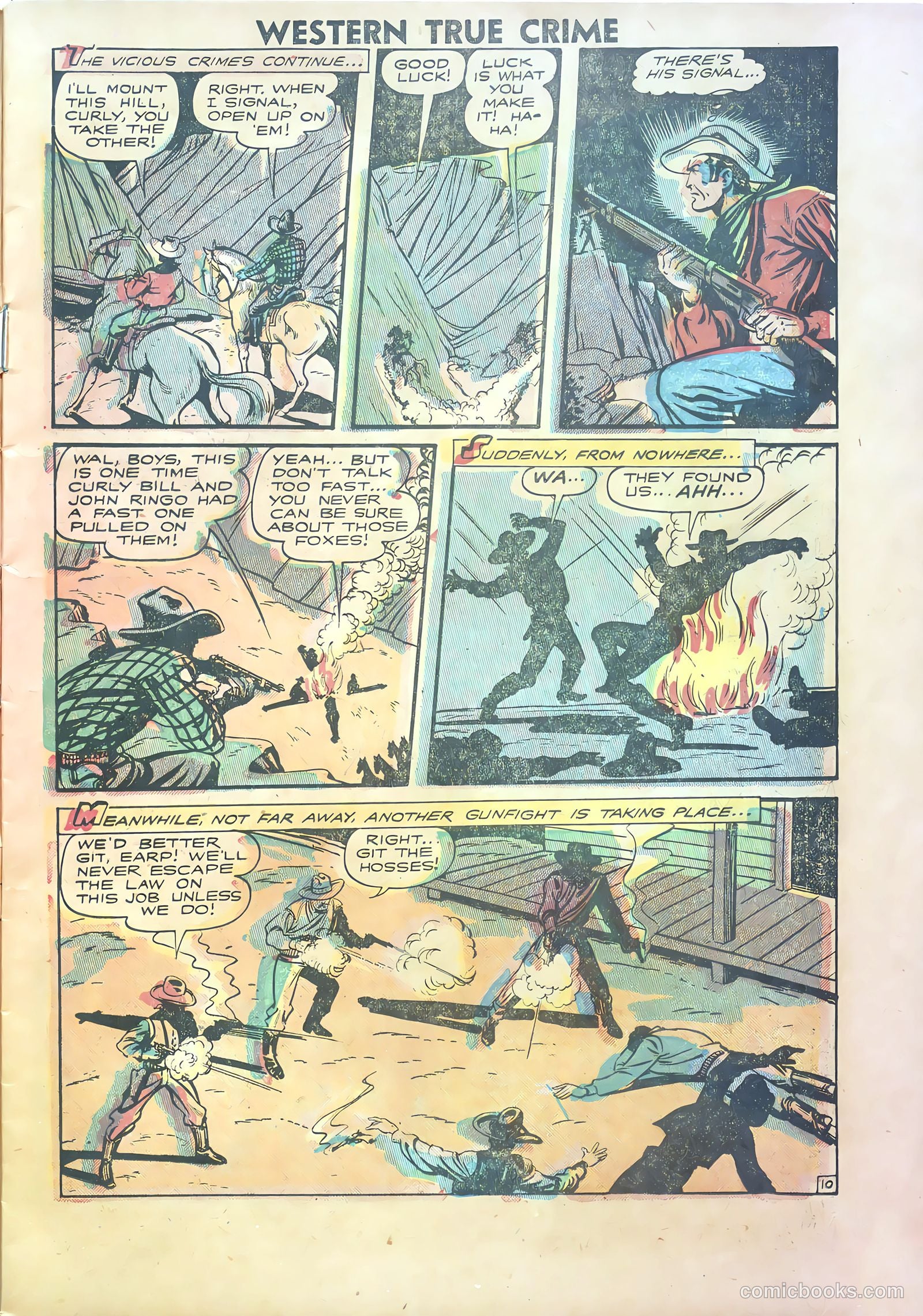 Western True Crime #1 (1950) — page 11 of 37