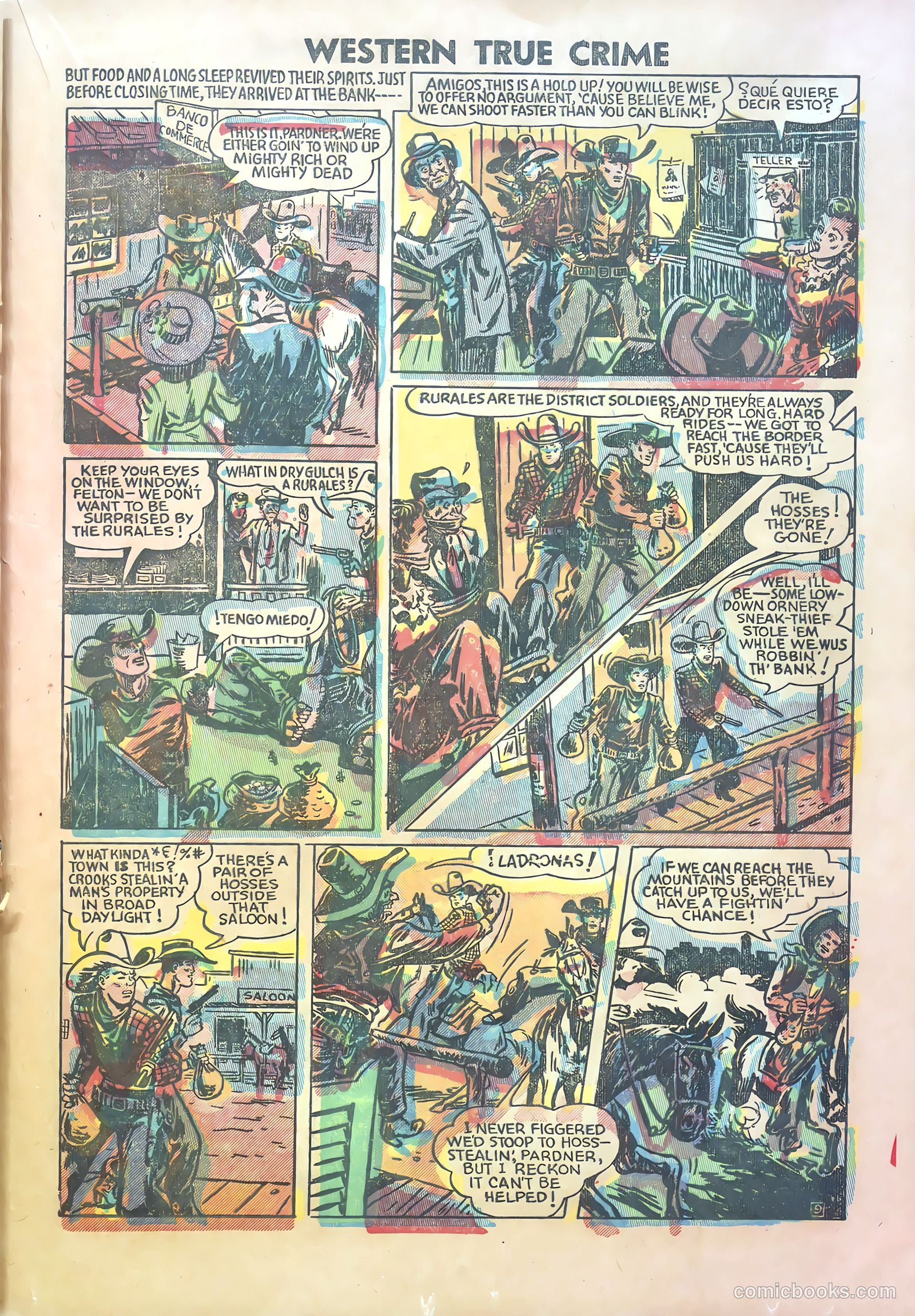 Western True Crime #1 (1950) — page 21 of 37
